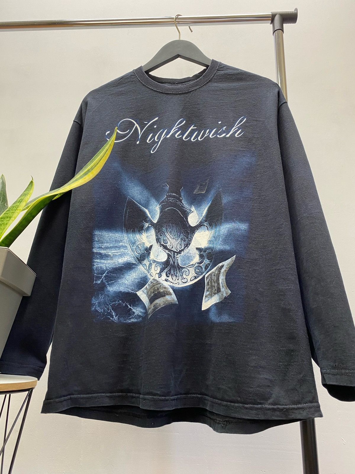 Band Tees × Vintage Vintage Nightwish Dark Passion Play Long Sleeve Tee Y2K Size US XL / EU 56 / 4 - 2 Thumbnail