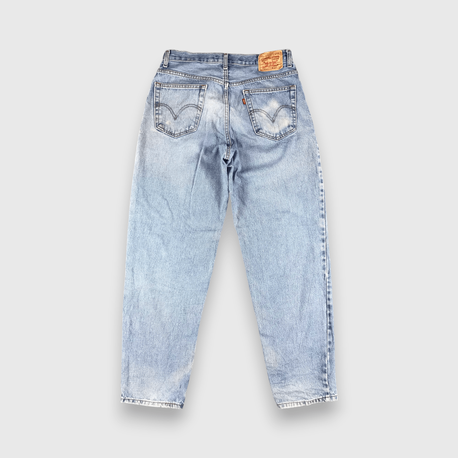 Levi's Vintage Blue Wash Levis 560 Jeans-J2651 Size US 33 - 2 Thumbnail
