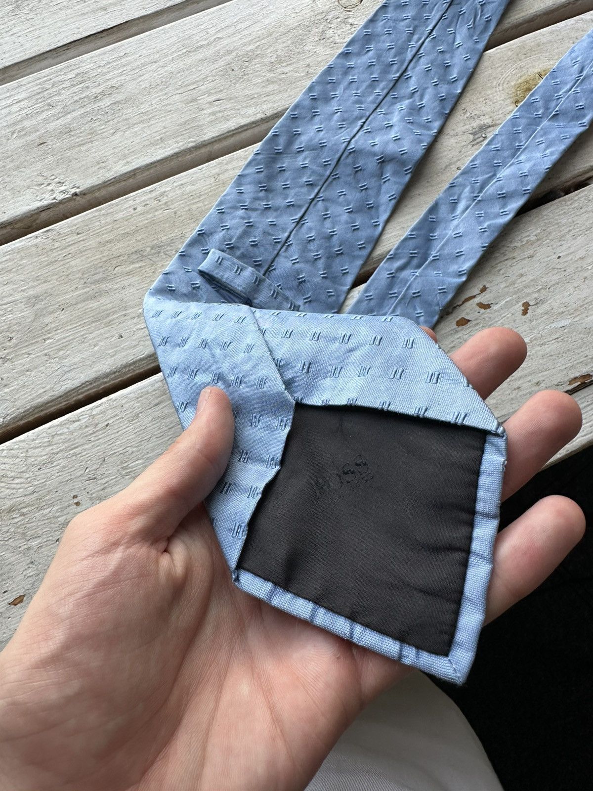 Hugo Boss 🚨Hugo Boss Tie LUXURY VINTAGE RARE OLD MONEY BASIC Size ONE SIZE - 5 Thumbnail