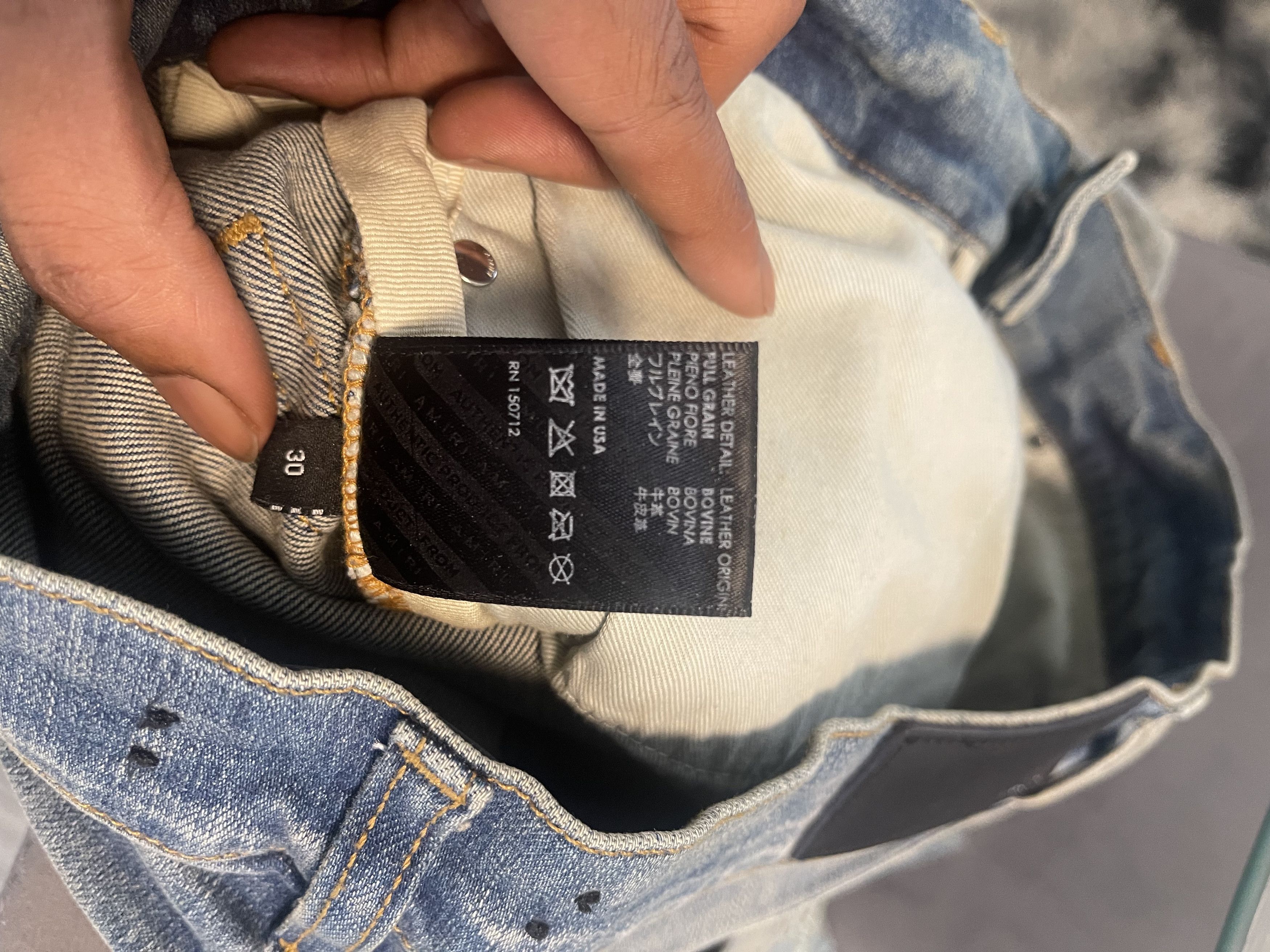 Amiri Amiri jeans clay indigo Chinese new year Size US 30 / EU 46 - 7 Thumbnail