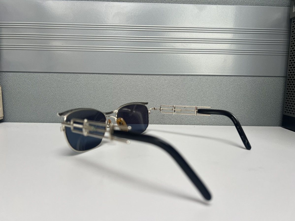 Jean Paul Gaultier Vintage 80s Jean Paul Gaultier 56-4171 Steampunk Sunglasses Size ONE SIZE - 10 Thumbnail