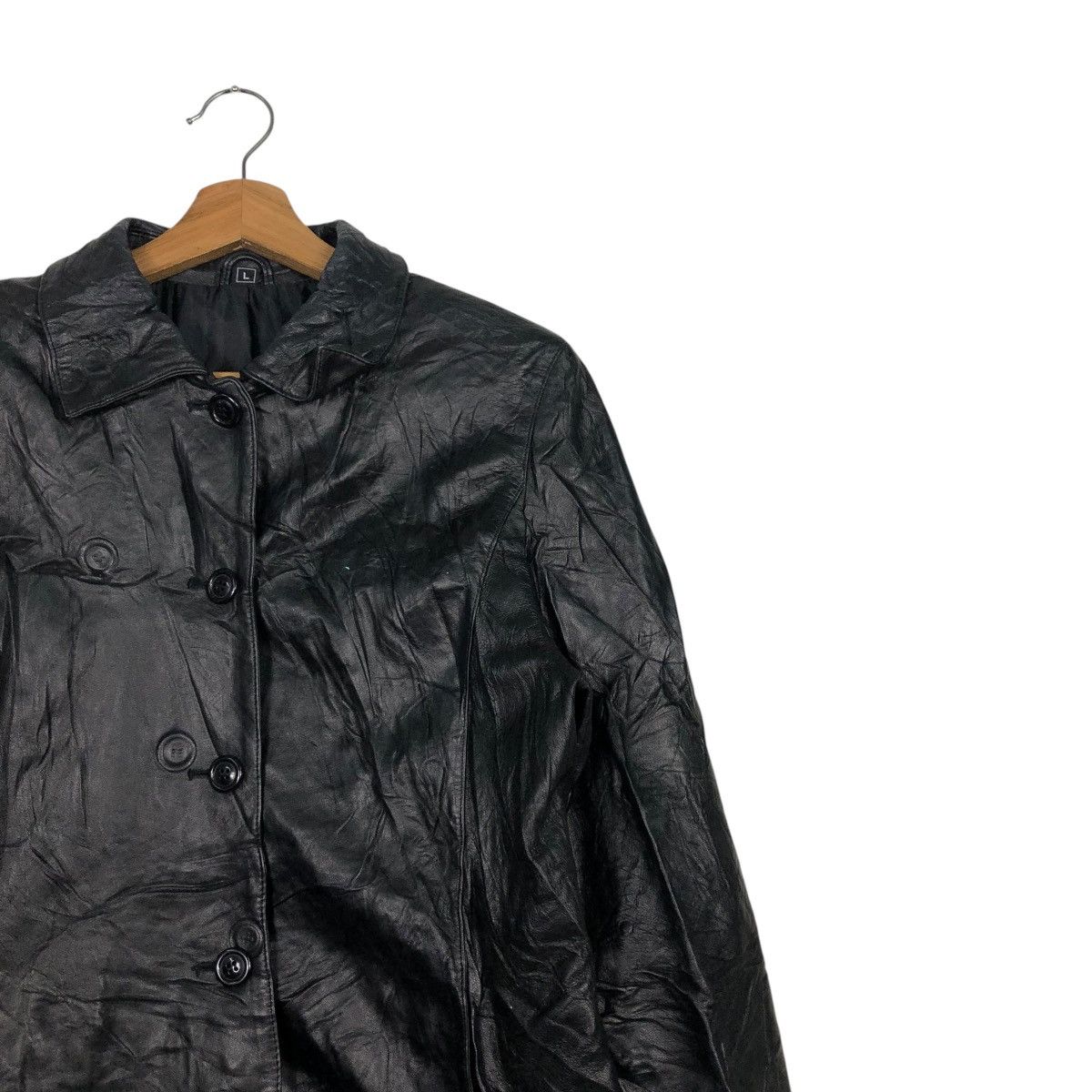 Japanese Brand 🔥VINTAGE LEATHER JACKET BIKER JUBIEN TOKYO FUR ISSEY MIYAKE Size US L / EU 52-54 / 3 - 8 Thumbnail