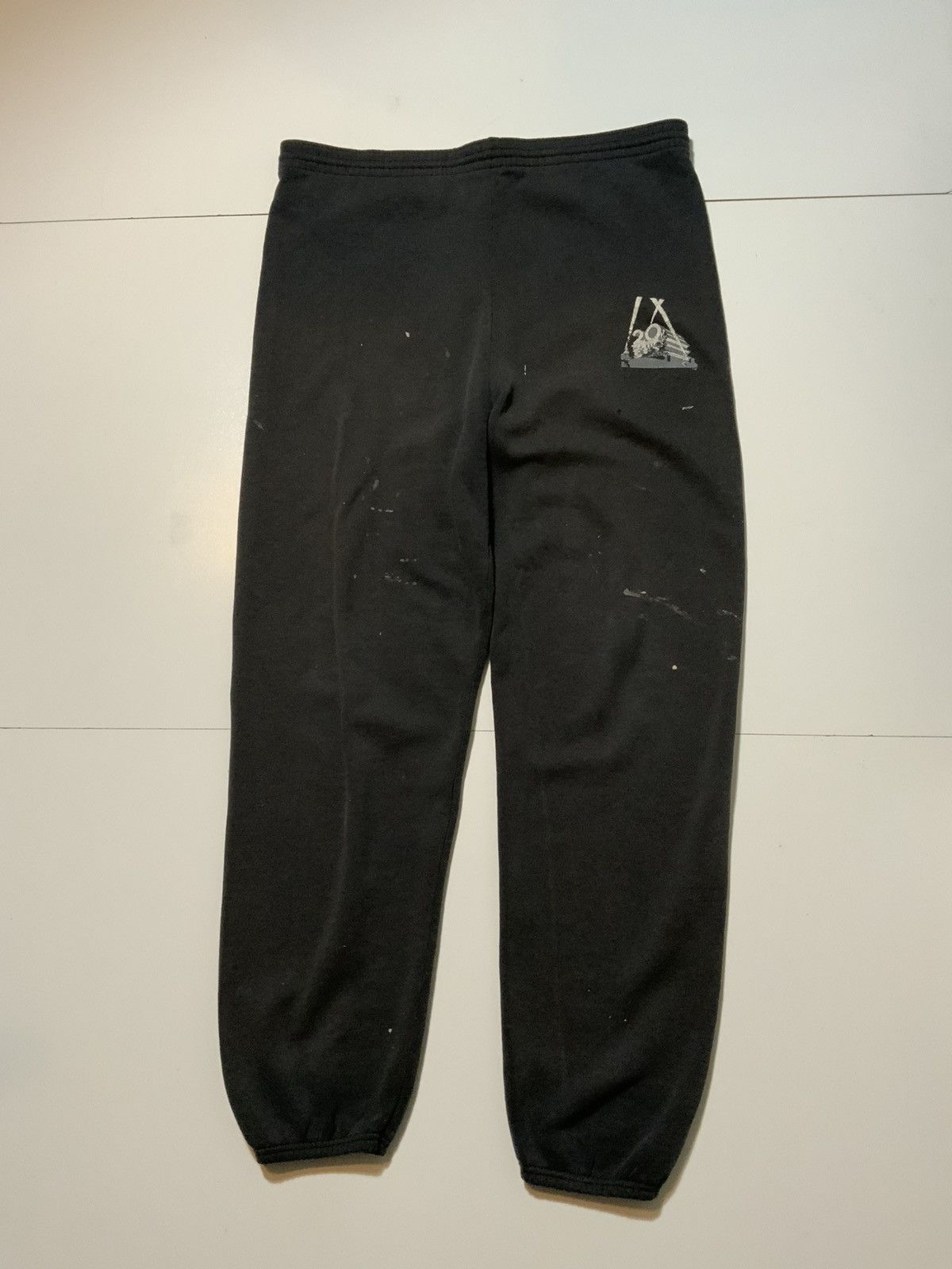 Hanes × Vintage VTG 20th Century Fox Studios Film Movie Jogger Sweatpants Size US 38 / EU 54 - 2 Thumbnail