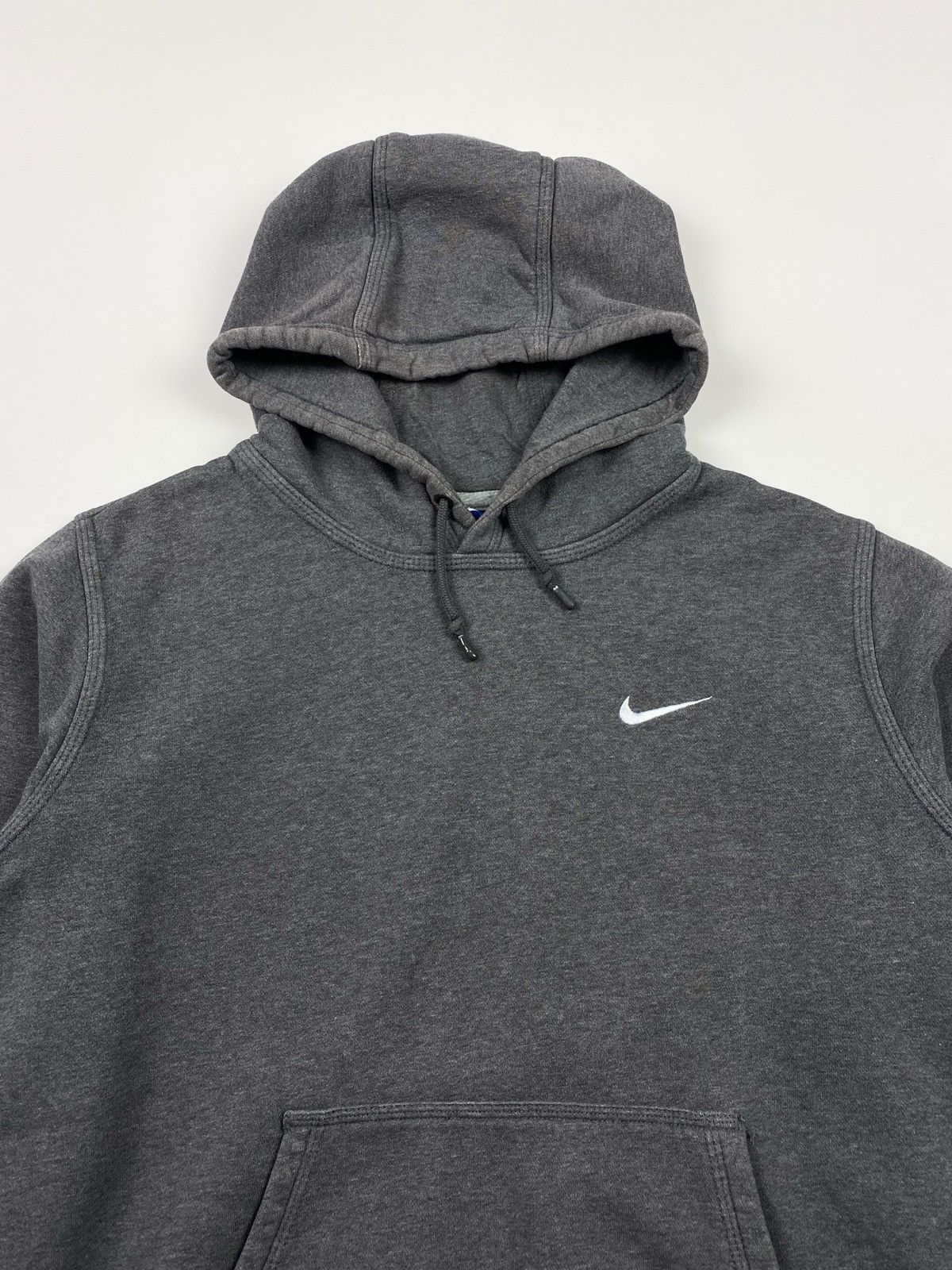 Nike Vintage Nike Swoosh Hoodie Grey Size US M / EU 48-50 / 2 - 4 Thumbnail