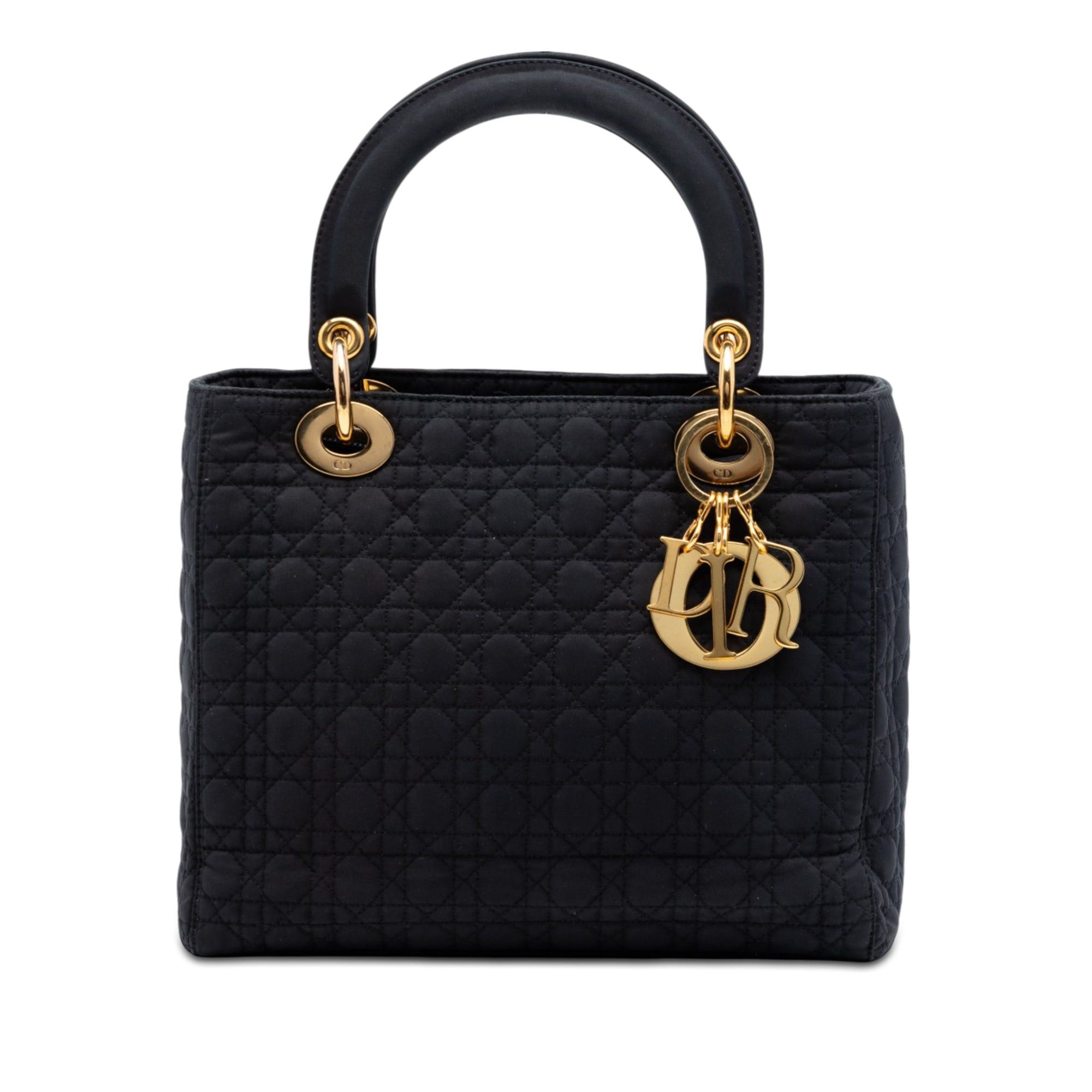 Dior Medium Nylon Microcannage Lady Dior Size ONE SIZE - 1 Thumbnail
