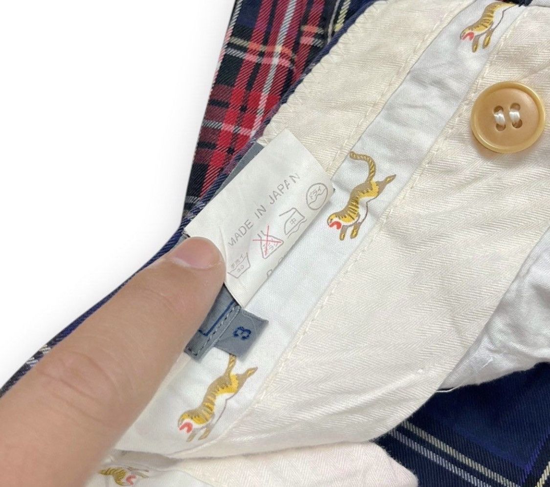 Kenzo Vtg Kenzo tartan trousers pants Size US 29 - 7 Thumbnail