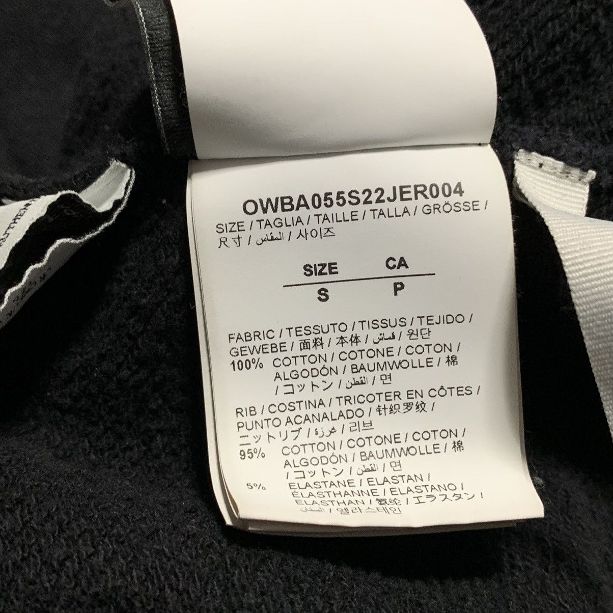 Off-White Off White Small Gradient Arrows Black Sweatshirt Virgil Size US S / EU 44-46 / 1 - 9 Thumbnail
