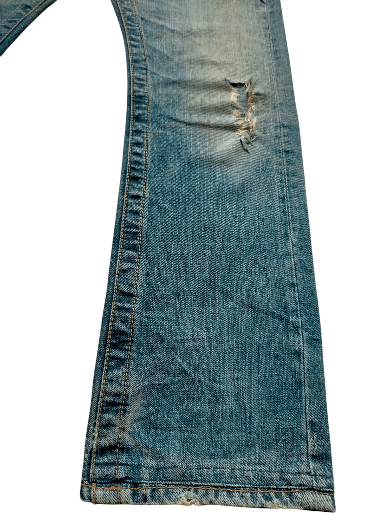 If Six Was Nine × Japanese Brand Ozz First Pin Ball Japan Stude Punk Style Denim Pants Size US 32 / EU 48 - 9 Thumbnail