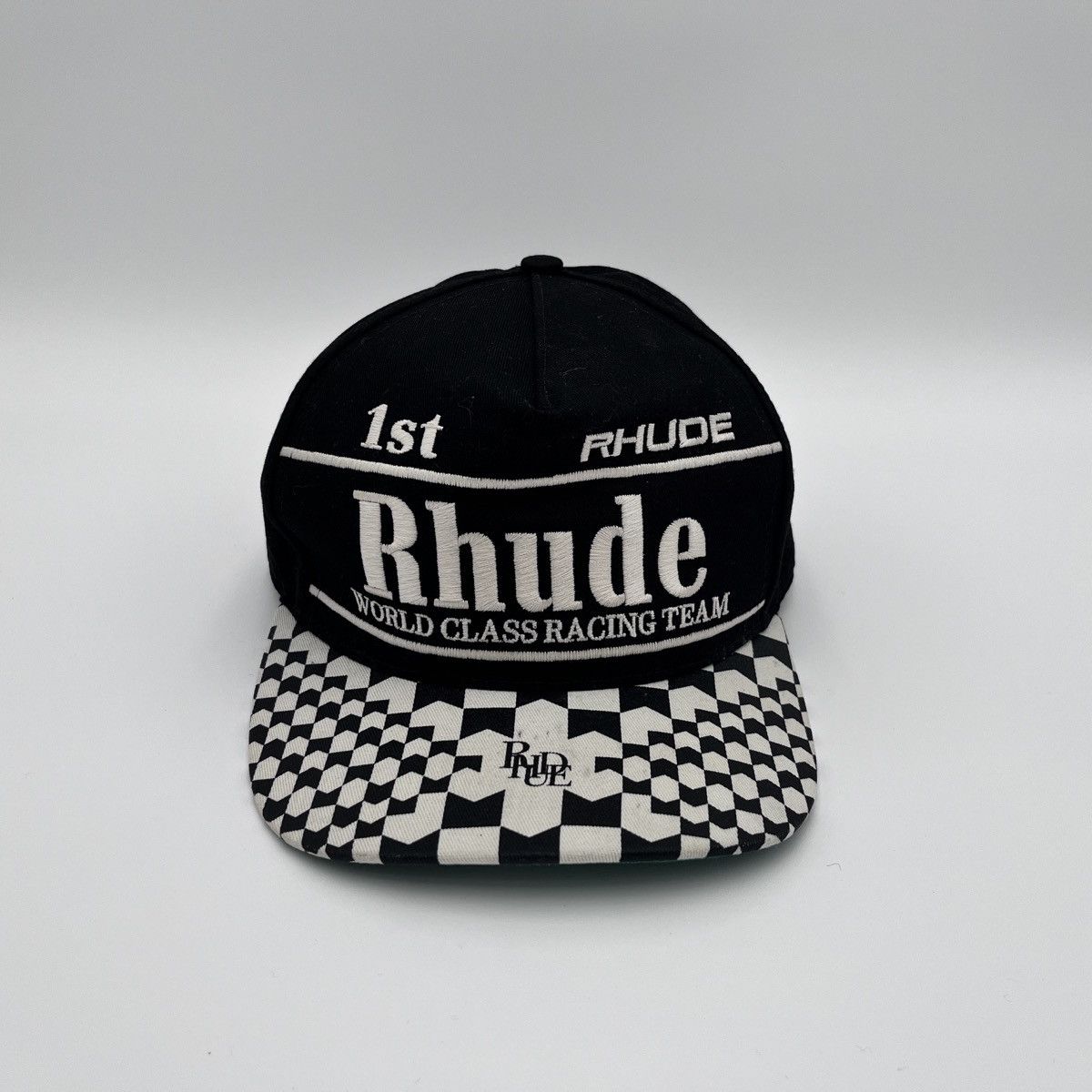 Rhude Rhude Finish Line Hat Size ONE SIZE - 1 Thumbnail
