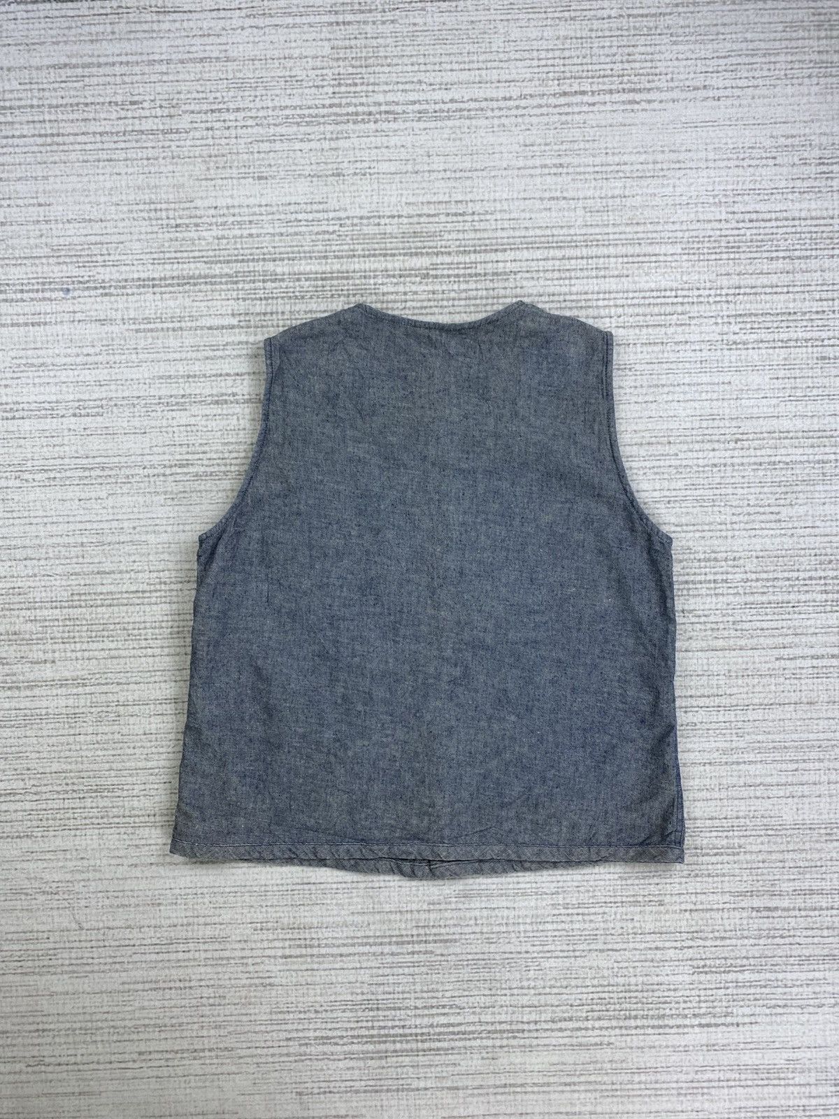 Hai Sporting Gear HAI Sporting Gear Issey Miyake Indigo & Denim Vest Size US M / EU 48-50 / 2 - 2 Thumbnail