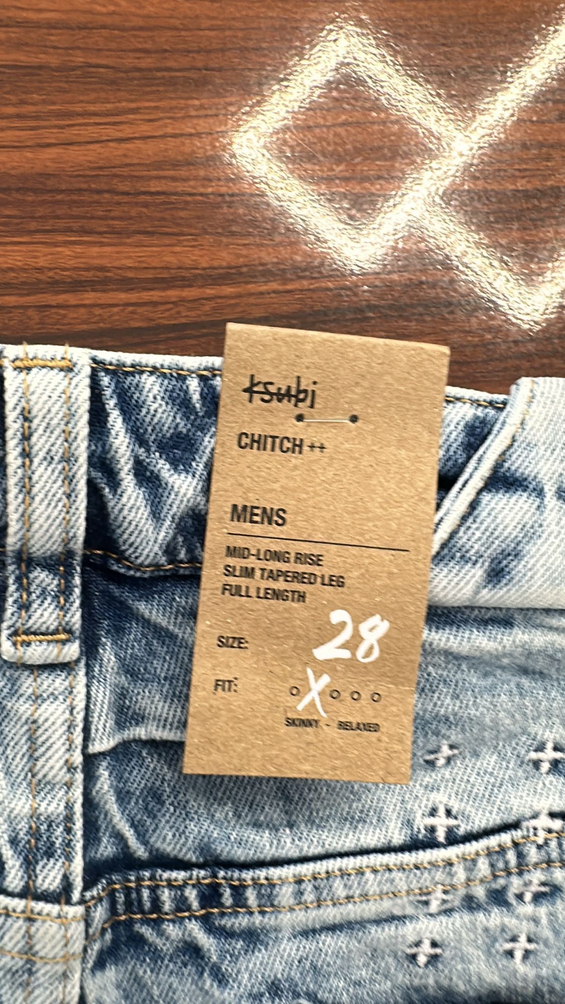 Ksubi Ksubi Get Home Safe Jean Blue Size 28 Size US 28 / EU 44 - 6 Thumbnail