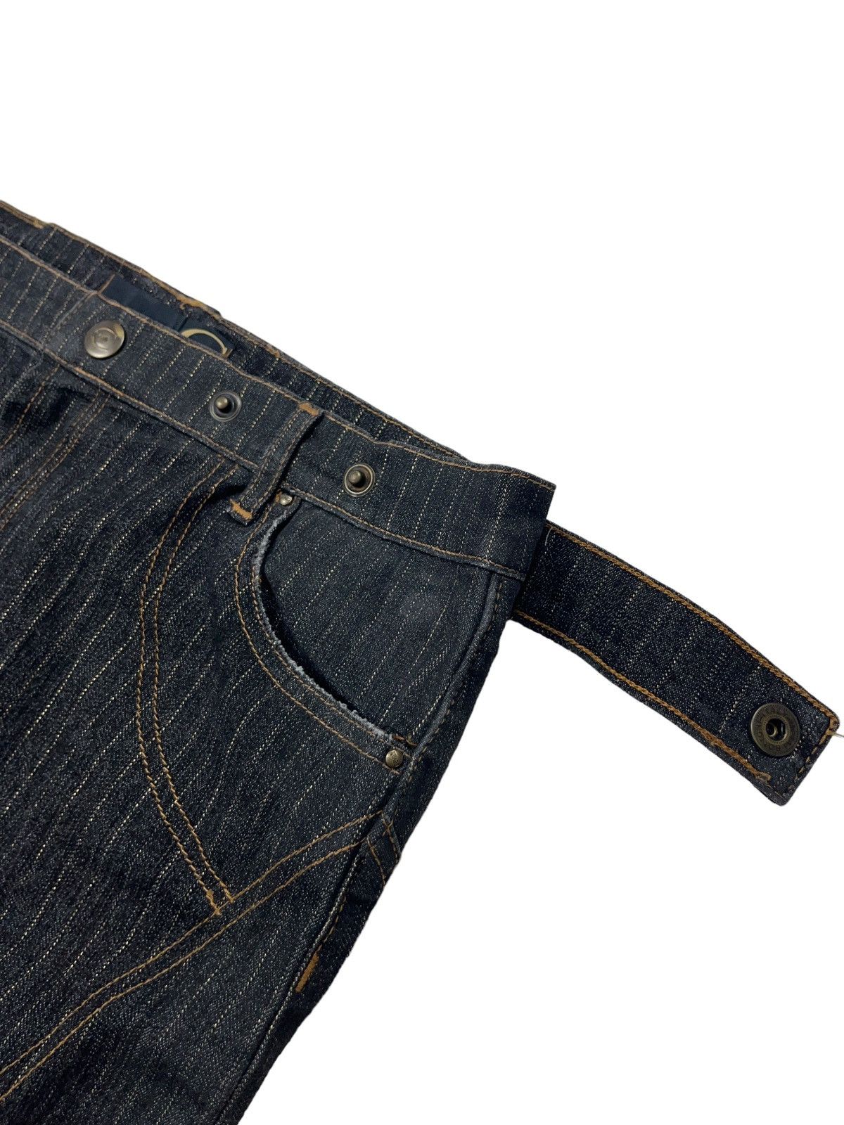 Just Cavalli Vintage y2k Just Cavalli Denim Skirt Ed Hardy Style Size 30" / US 8 / IT 44 - 7 Thumbnail