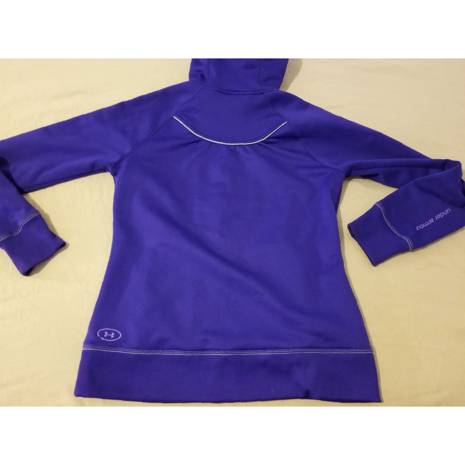 Under Armour Womens Under Armour Jacket S Small Purple Athletic Hooded Shirt? Size S / US 4 / IT 40 - 7 Thumbnail