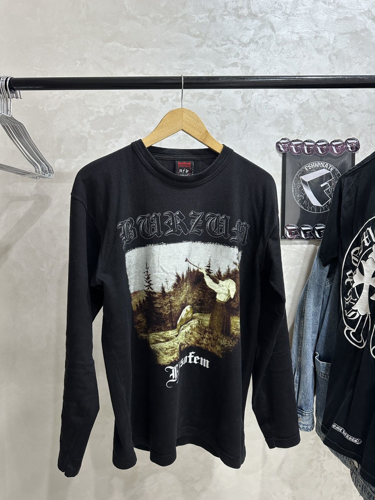 Vintage Vintage Burzum long sleeve band tee Size US L / EU 52-54 / 3 - 2 Thumbnail