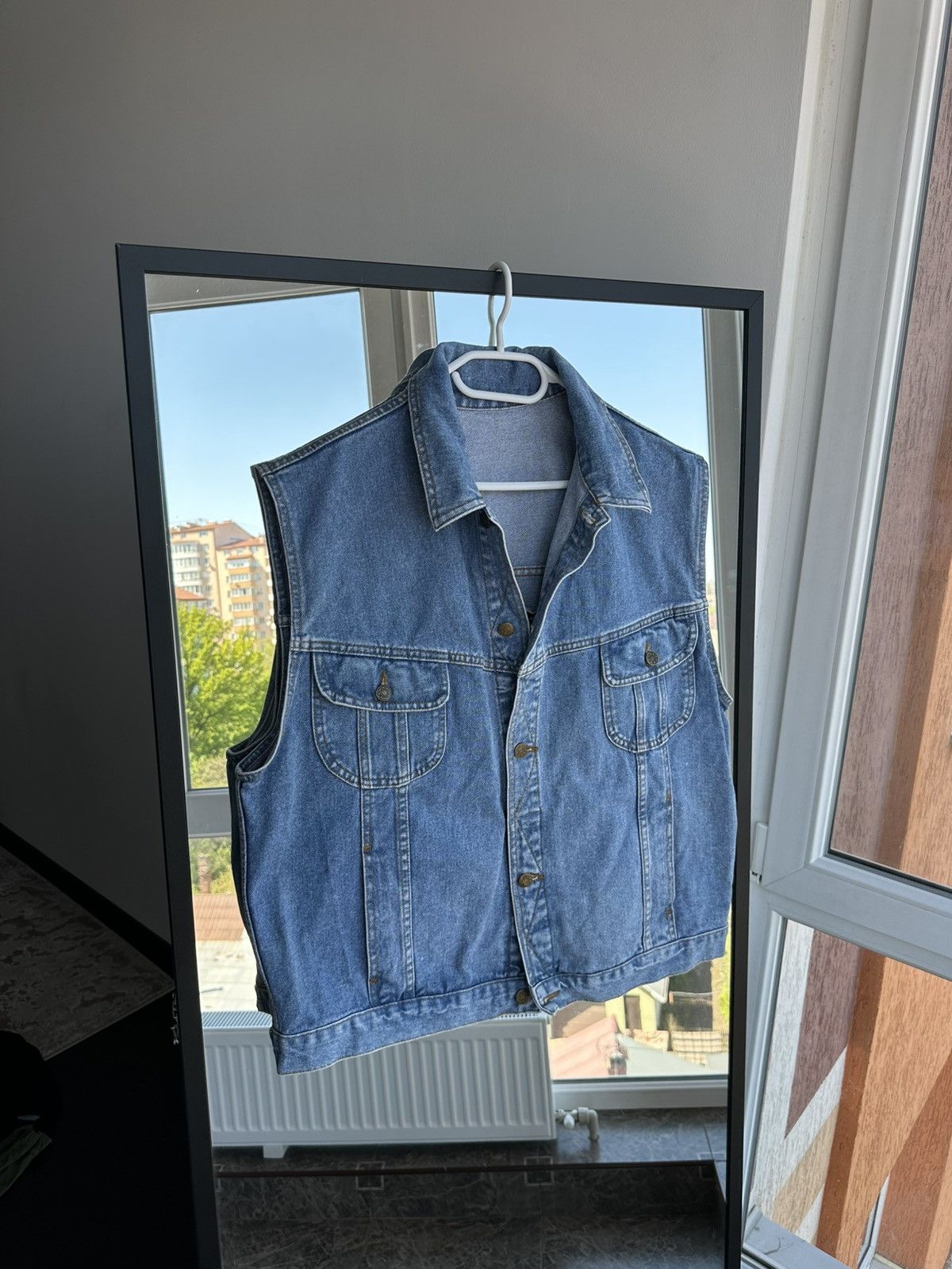 Other Vintage Bayer Leverkusen Football 90s Denim Vest Sz L Size US L / EU 52-54 / 3 - 1 Thumbnail