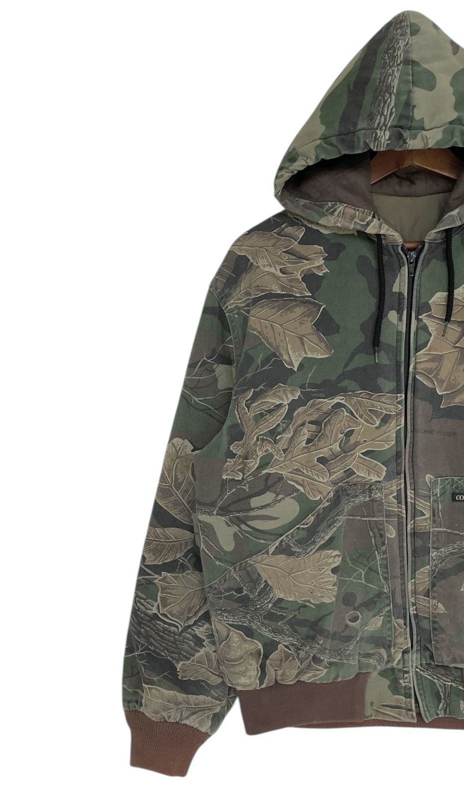 Vintage Vintage Brand Commander Hunting Zipper Hoodie 1990s Size US L / EU 52-54 / 3 - 3 Thumbnail