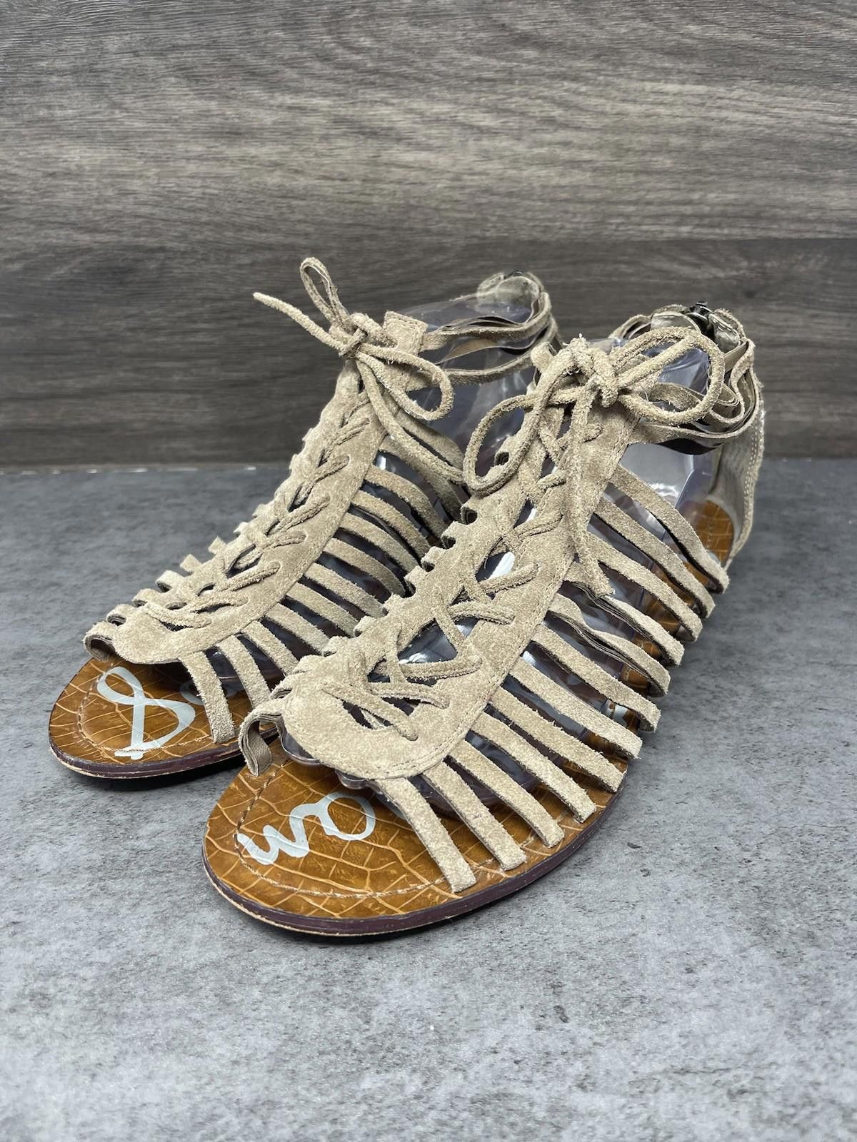 Other Sam Edelman Divine Gladiator Sandals Womens Size 9.5 Brown Size US 9.5 / IT 39.5 - 2 Thumbnail