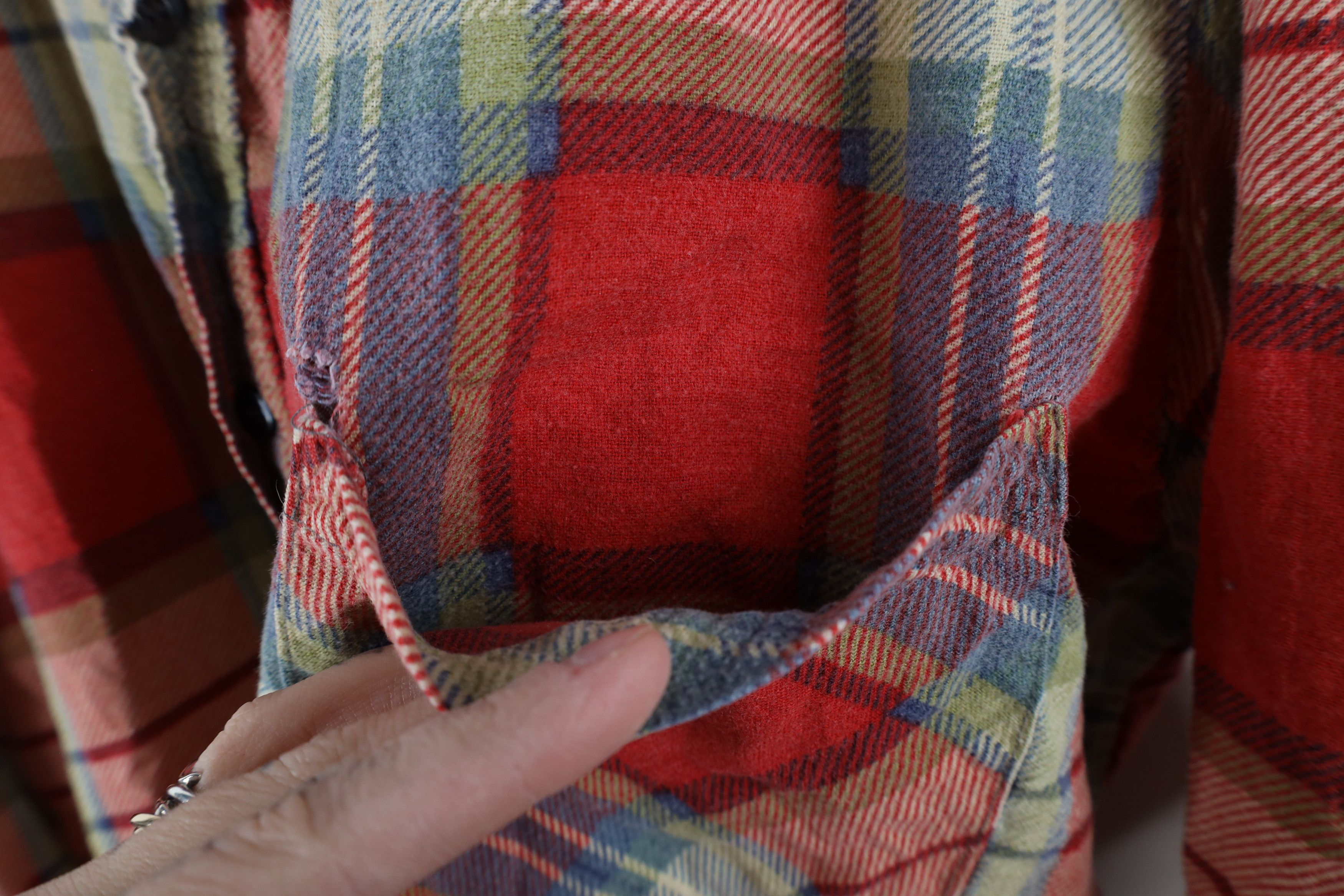 Vintage Vintage 90s Streetwear Flannel Collared Button Shirt Plaid Size US XXL / EU 58 / 5 - 5 Thumbnail