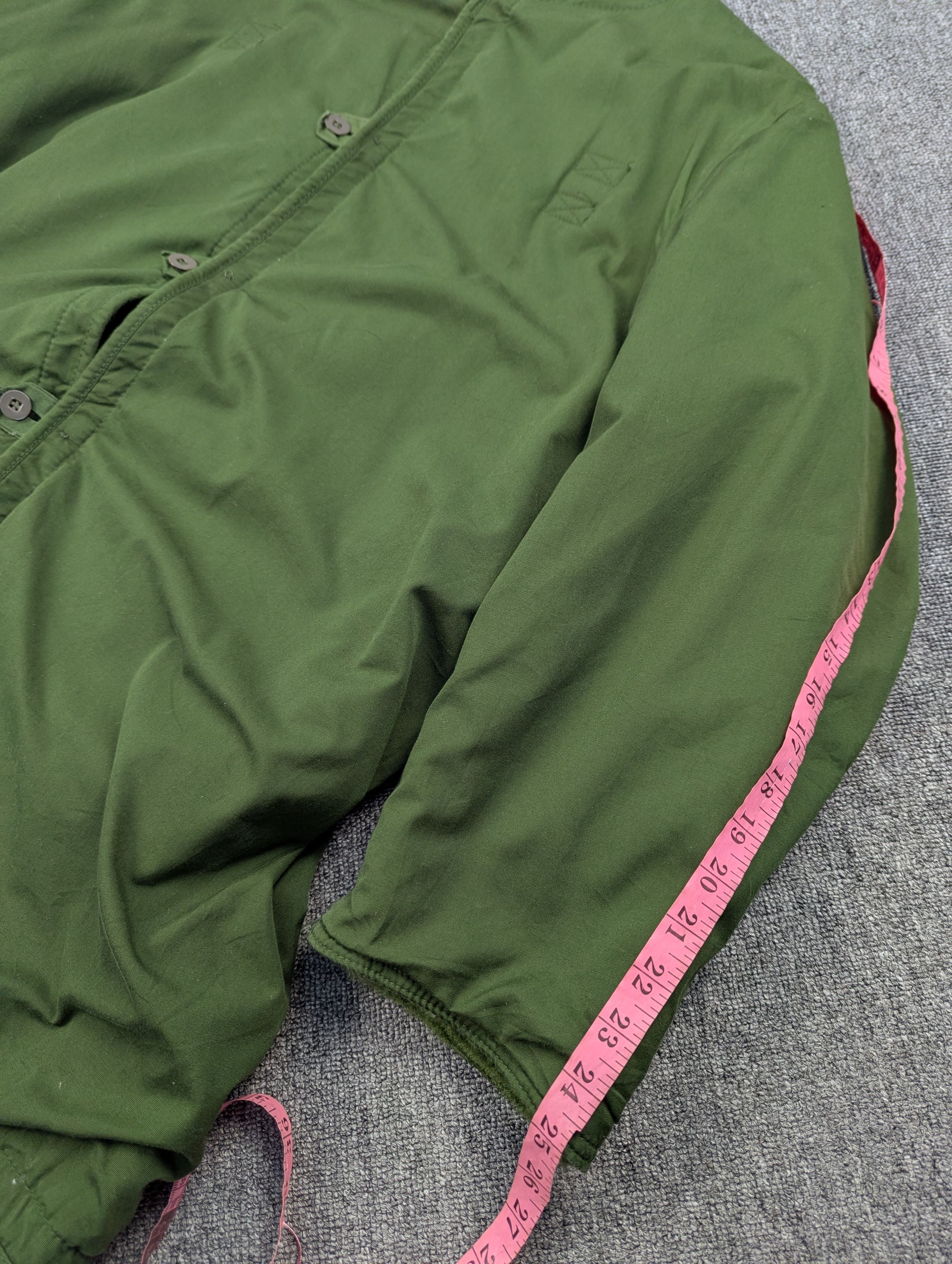 Vintage 60-70s Sweedish Army M59 Boa Liner Military Jacket