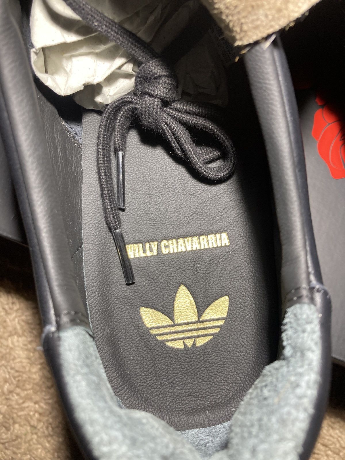 Adidas × Willy Chavarria New SS25 Willy Chavarria Adidas Jabbar Low Black Tiger 2025 Size US 10 / EU 43 - 8 Thumbnail