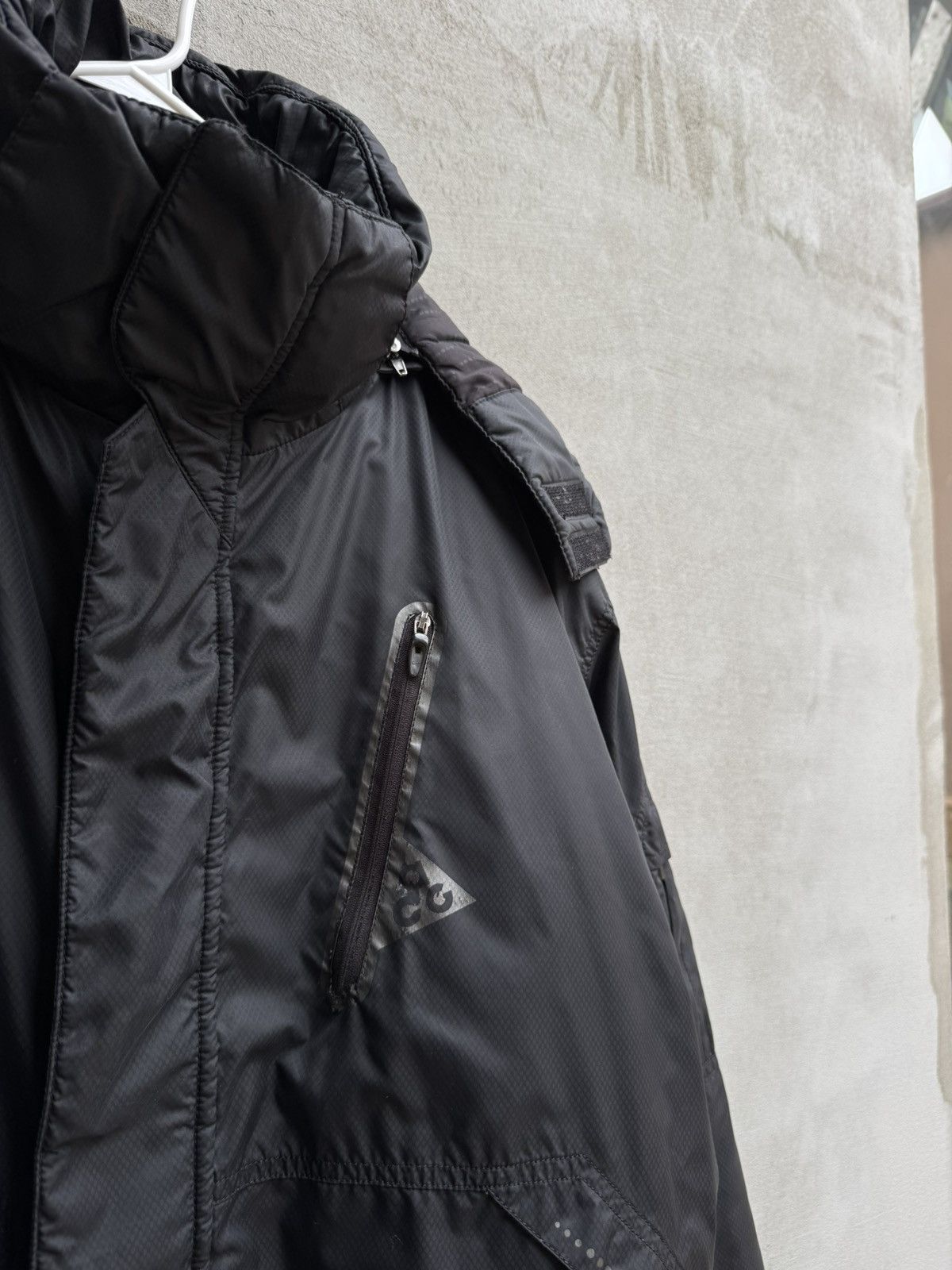 Nike Vintage Nike ACG Puffer Jacket Hooded 00’s Dry Tech Size US XXL / EU 58 / 5 - 6 Thumbnail