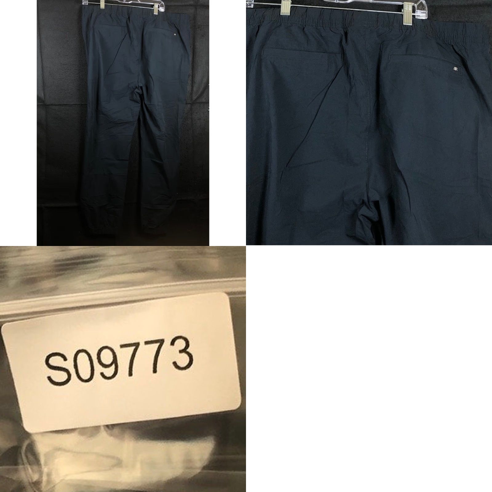 Banana Republic VINTAGE Banana Republic Mens Pants Black Motion Tech Tapered Ankle Jogger XL Size US 38 / EU 54 - 8 Thumbnail