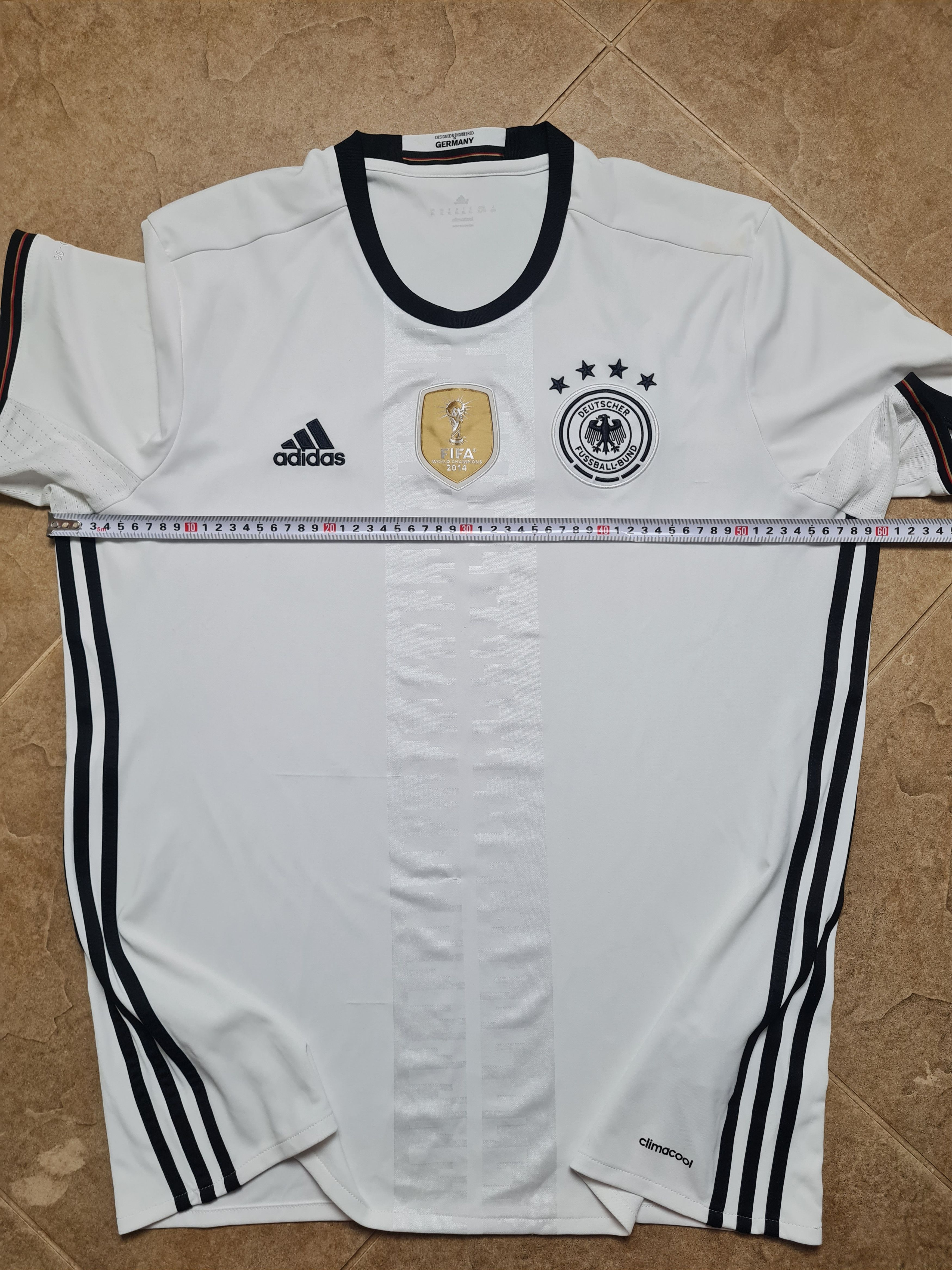 Adidas Germany Soccer Shirt 2016 Home Third AI5014 Adidas Size US XL / EU 56 / 4 - 6 Thumbnail