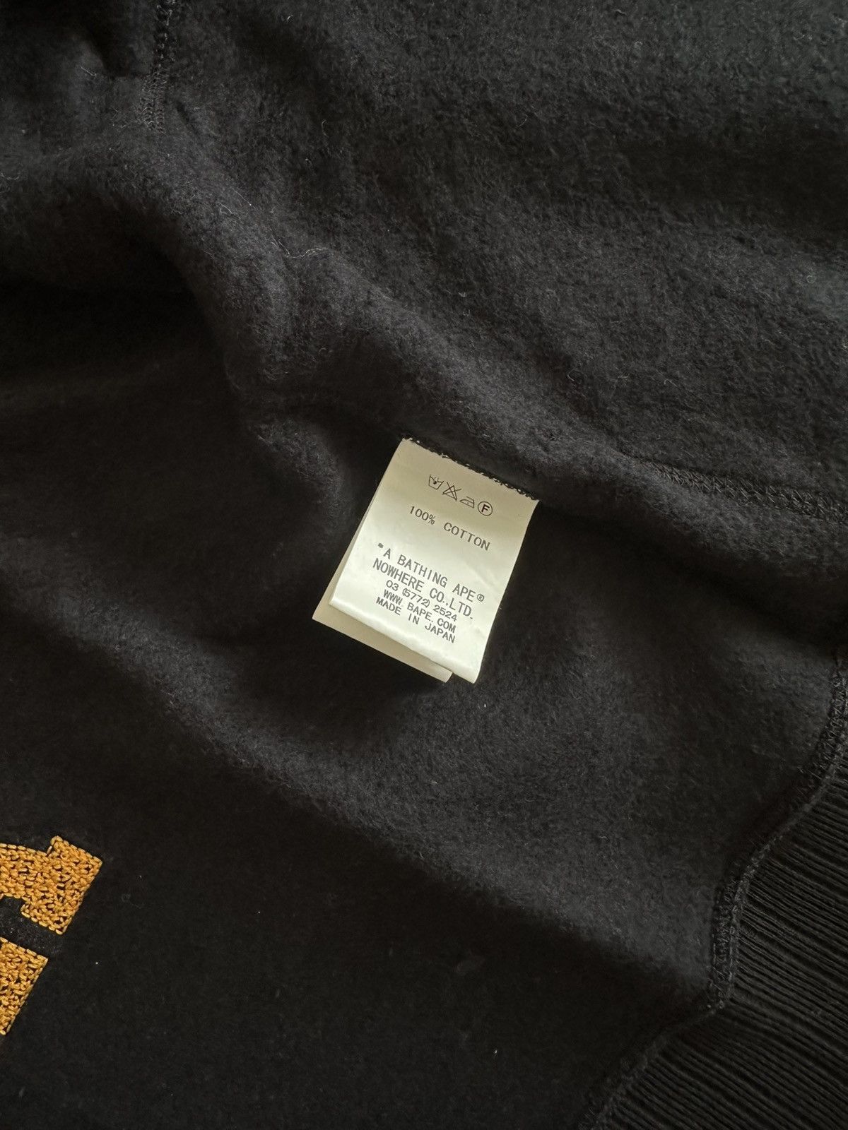 Bape College Embroidered Logo Hoodie Size XXS / US 00 / IT 34 - 8 Thumbnail