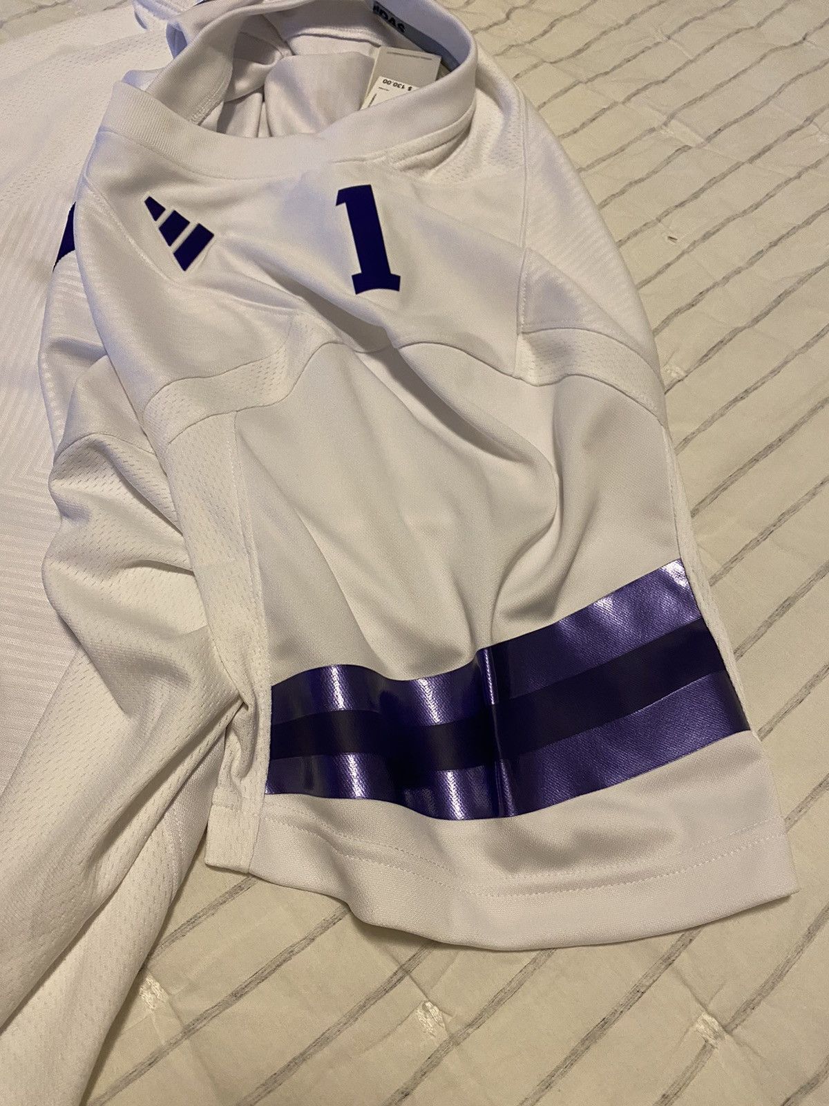 Adidas Adidas University of Washington Football Off-Field Jersey Size US XXL / EU 58 / 5 - 11 Thumbnail