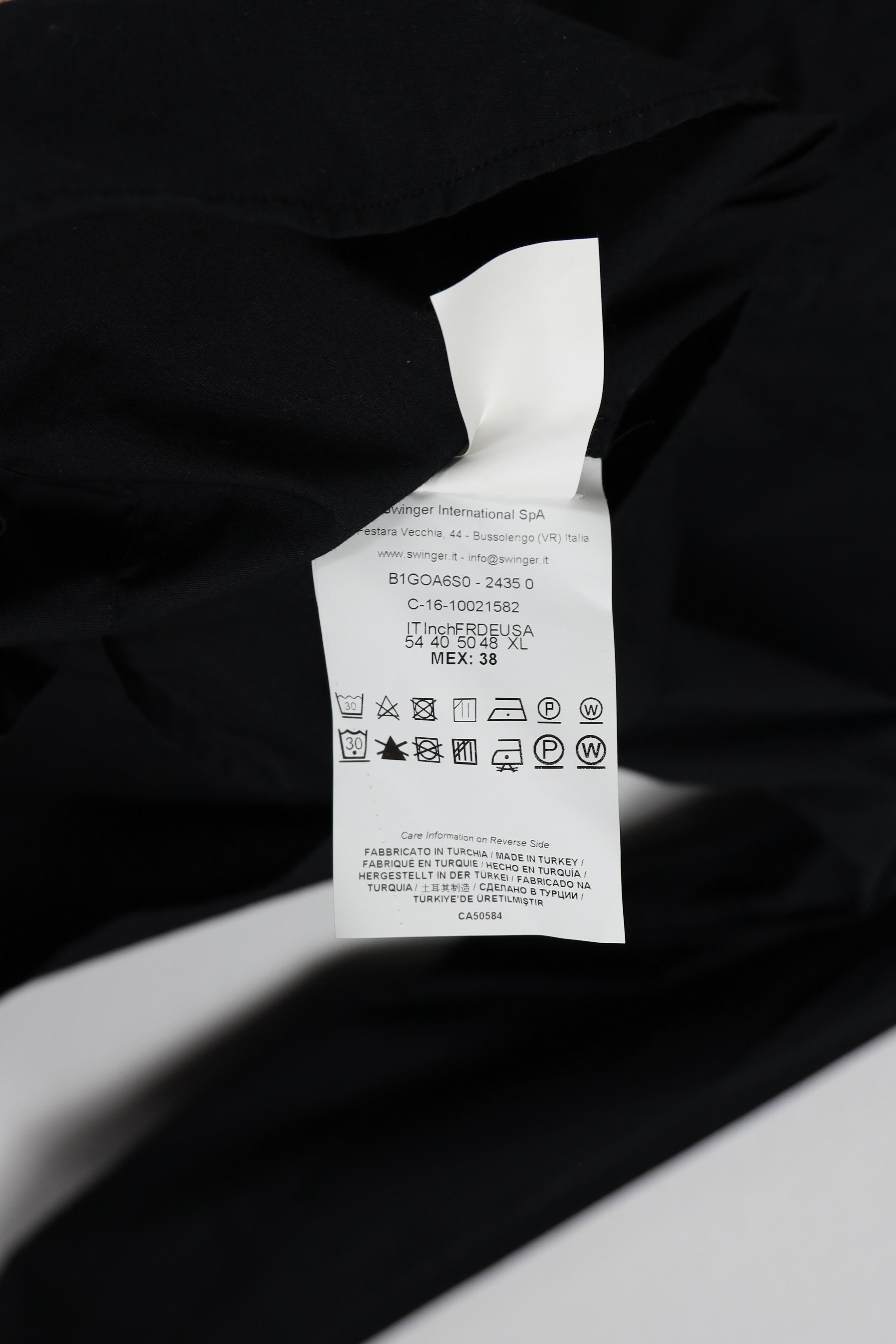 Versace × Versace Jeans Couture Versace Classic VJ Tiger Logo Black Button Long Sleeve Shirt Size US XL / EU 56 / 4 - 6 Thumbnail