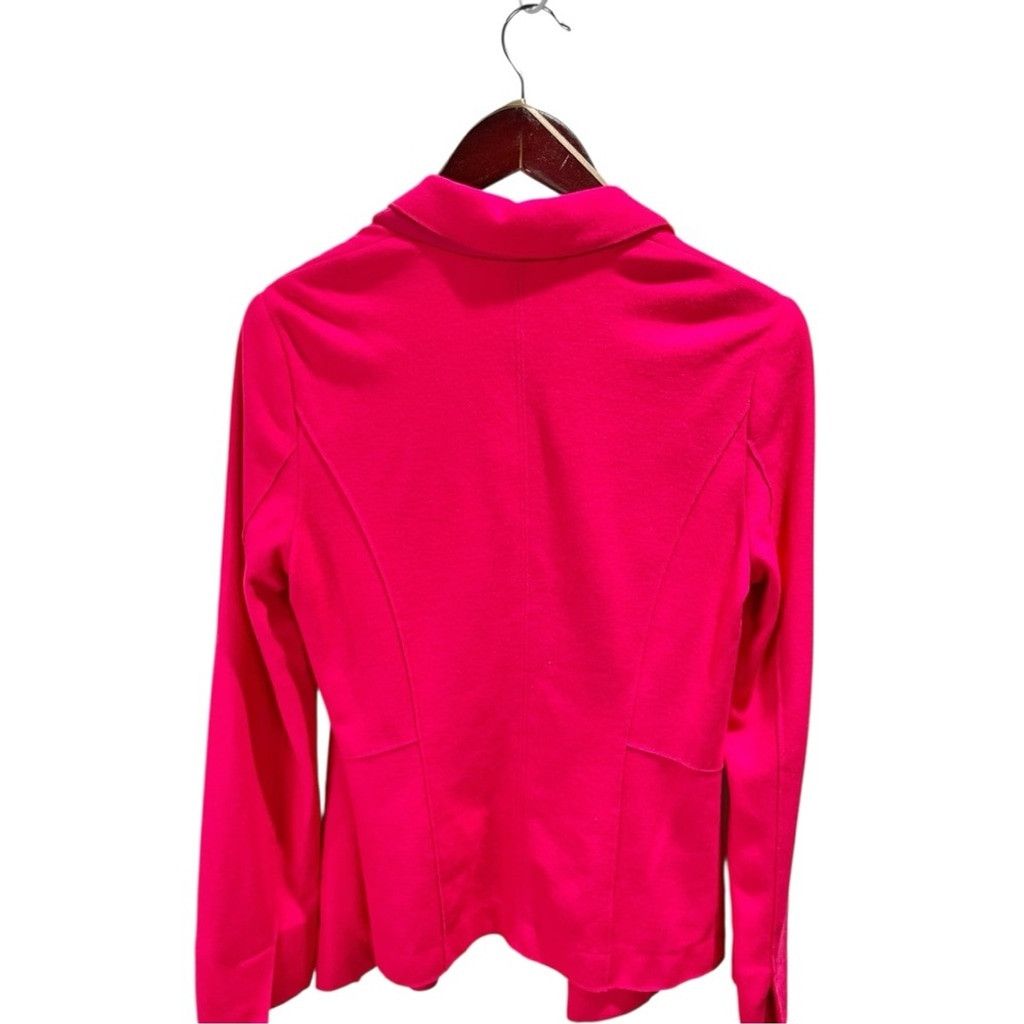 Other Marc Cain 100% Wool Knit Open Front Raw Edge Blazer N3/US L Size L / US 10 / IT 46 - 3 Thumbnail