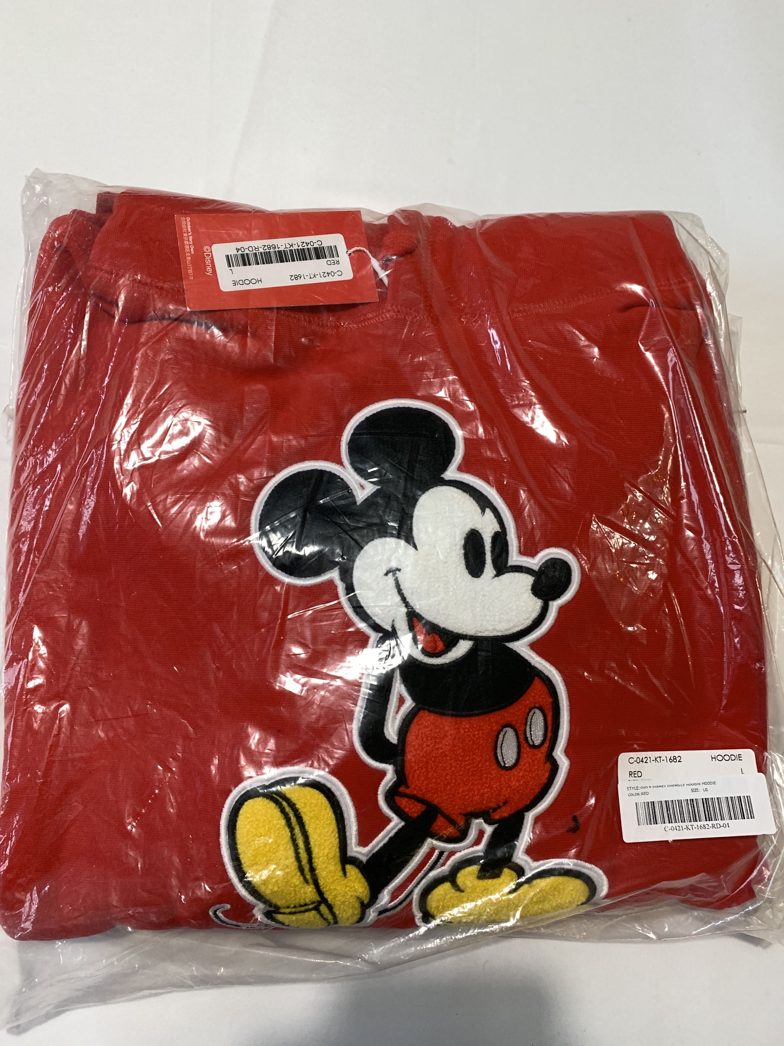 Disney DISNEY x OVO® CLASSIC MICKEY HOODIE Size US L / EU 52-54 / 3 - 1 Thumbnail