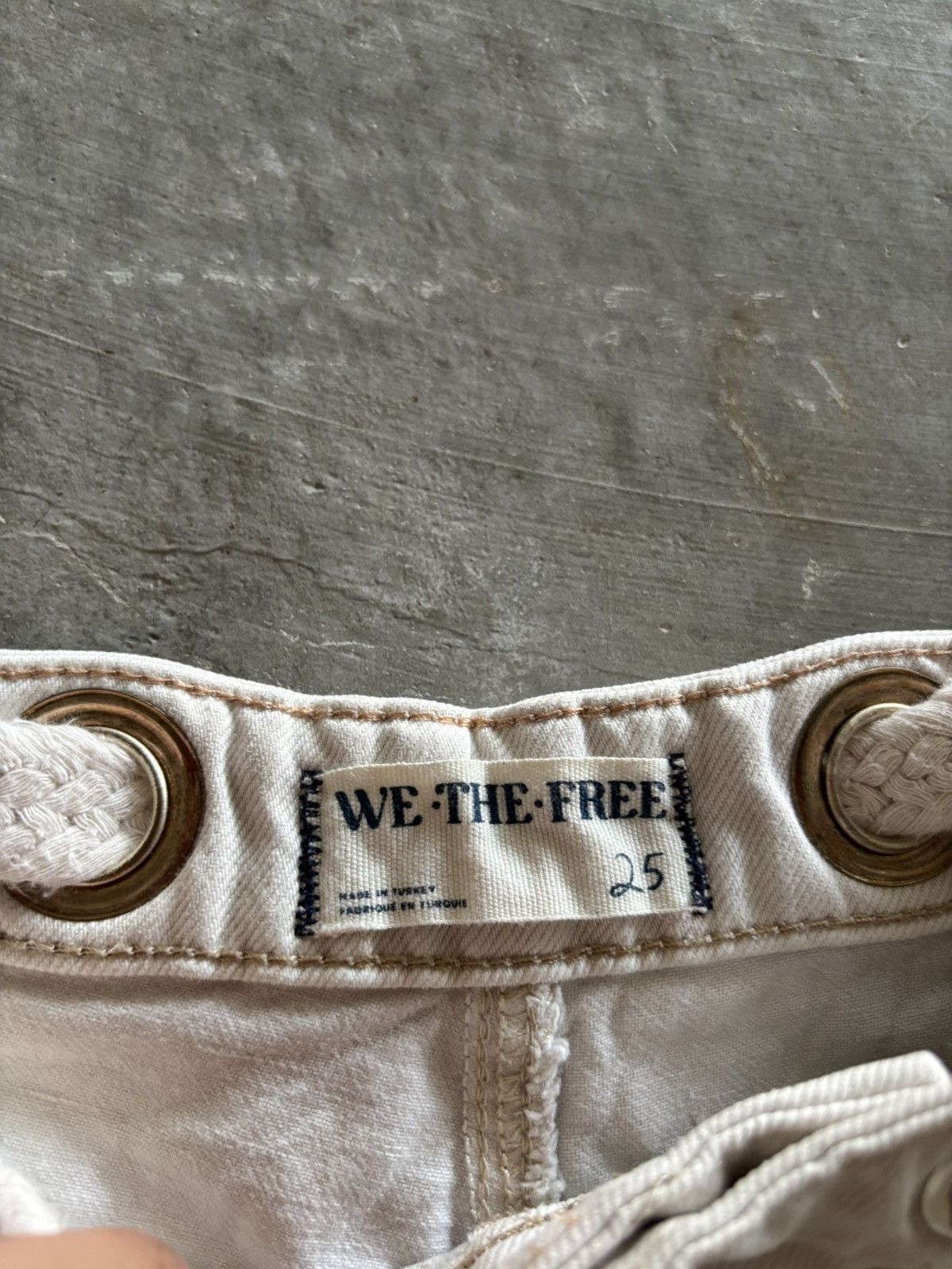 Vintage WE THE FREE wide baloon pant kapital inspired dirty splatter Size US 30 / EU 46 - 10 Thumbnail