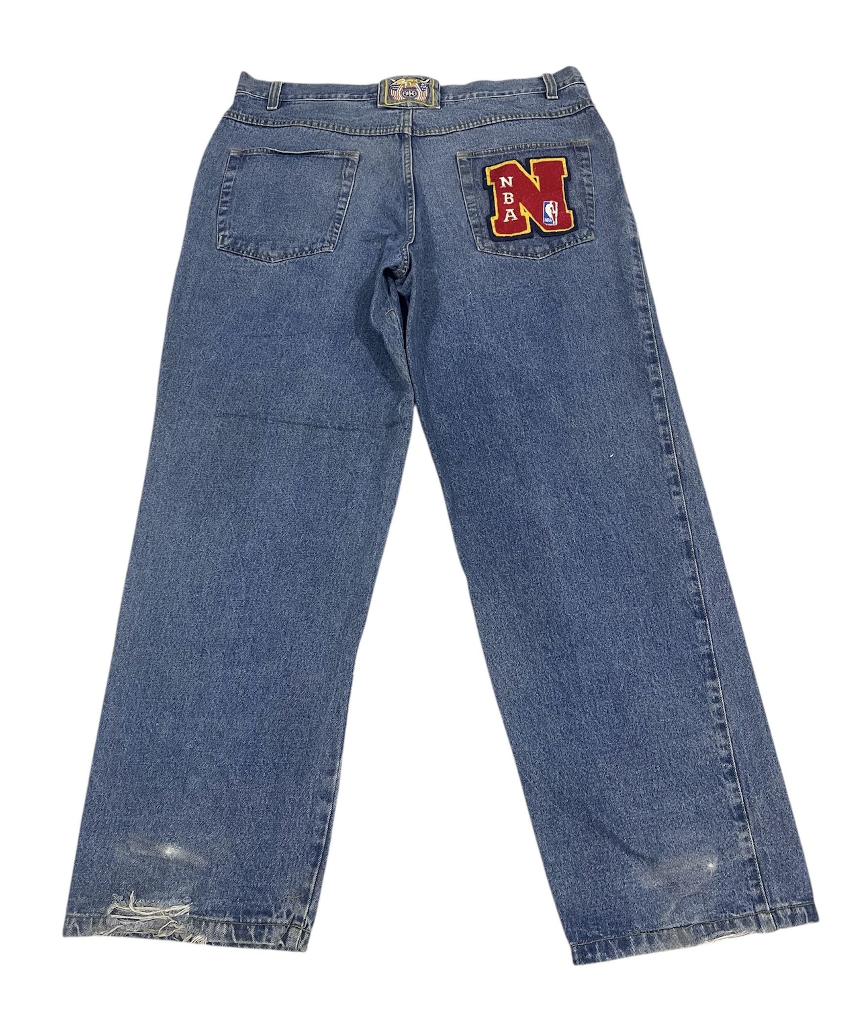 NBA Vintage Jeff Hamilton NBA Jeans Size US 40 / EU 56 - 2 Thumbnail
