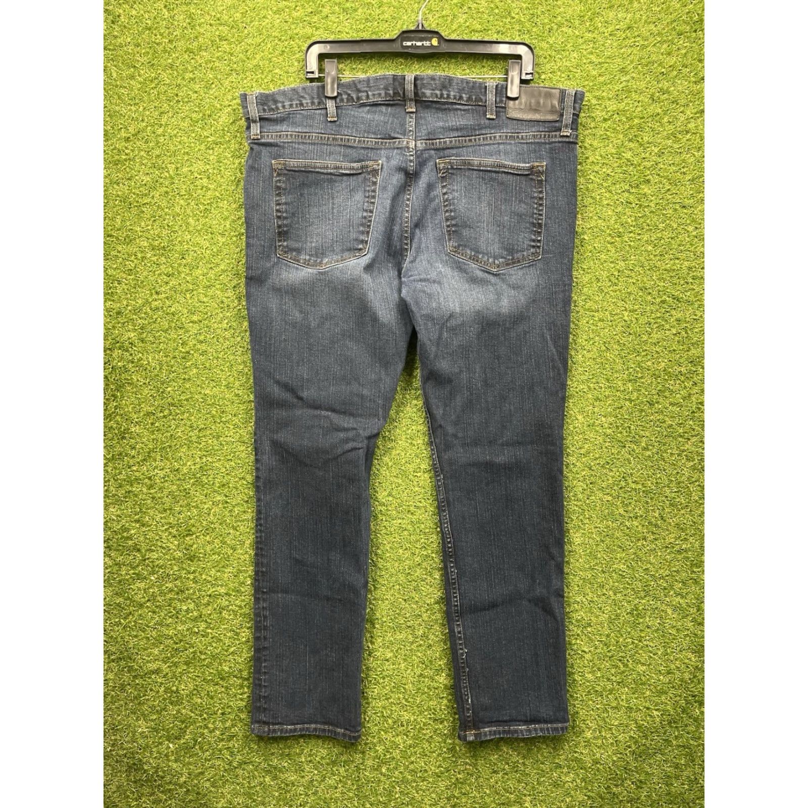 Eddie Bauer Eddie Bauer Jeans Mens 40x32 Straight Blue Denim 5-Pocket Stretch Regular Fit Inseam 32"} Size US 40 / EU 56 - 2 Thumbnail