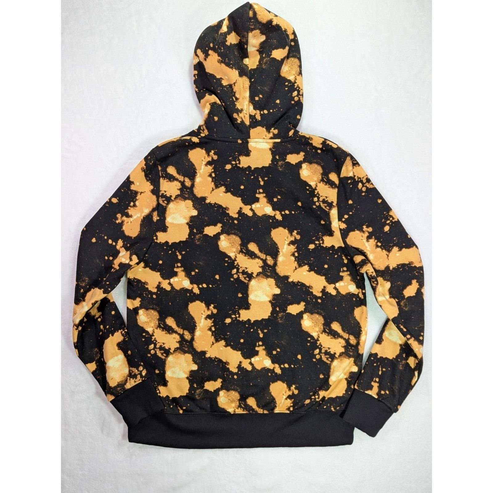 WeSC WeSC Conspiracy Mike Bleached Hoodie Black Yellow S/M Size US S / EU 44-46 / 1 - 10 Thumbnail