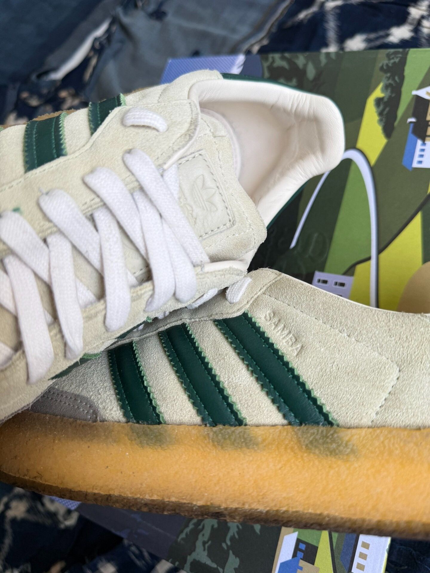 Adidas Kith Clarks Adidas Originals Samba Collaboration Size US 9 / EU 42 - 6 Thumbnail