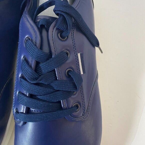 Other Low-top Lace-up Navy Blue Men’s Sneakers Shoes Size 45 Size US 11.5 / EU 44-45 - 4 Thumbnail