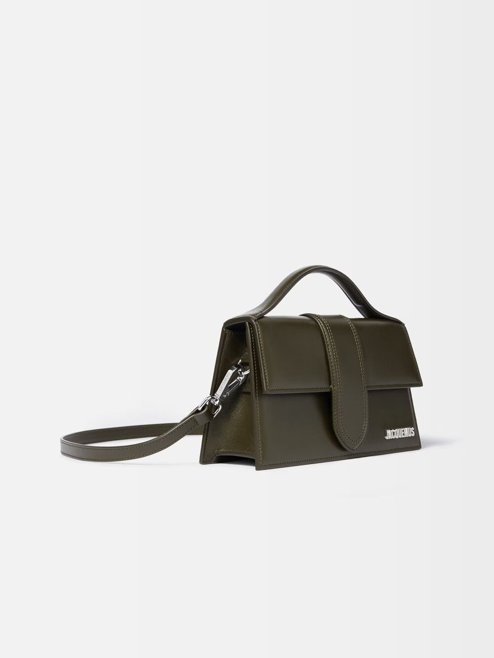 Jacquemus o1la1rc1a0925 Size: OS / Large Bambino Bag in Dark Khaki Size ONE SIZE - 2 Thumbnail
