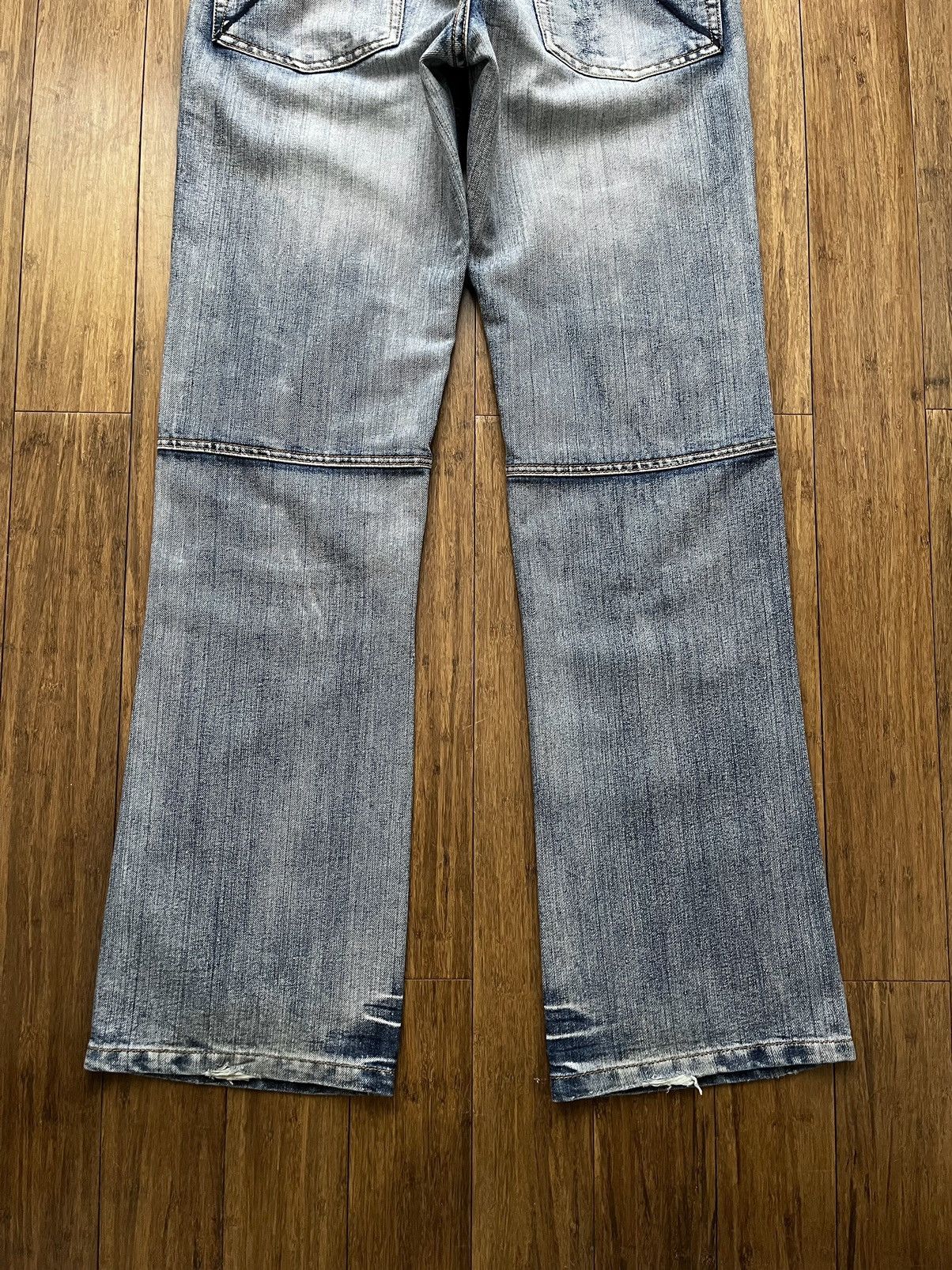 Japanese Brand VINTAGE WIDE LEG JEANS Y2K Size US 33 - 12 Thumbnail