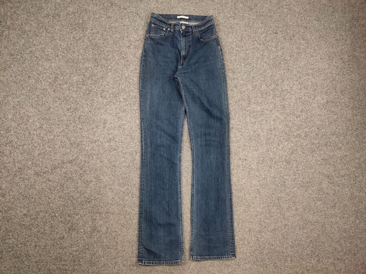 Helmut Lang Helmut Lang Jeans Femme Blue Straight Denim Boot Cut Unisex Size US 29 - 6 Thumbnail