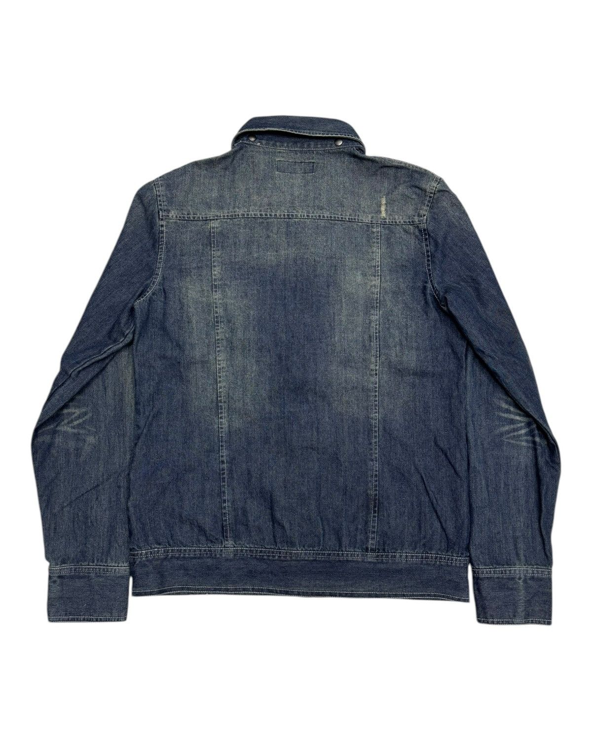 Hysteric Glamour 🔥IN THE ATTIC DISTRESSED DENIM JACKET Size US M / EU 48-50 / 2 - 4 Thumbnail