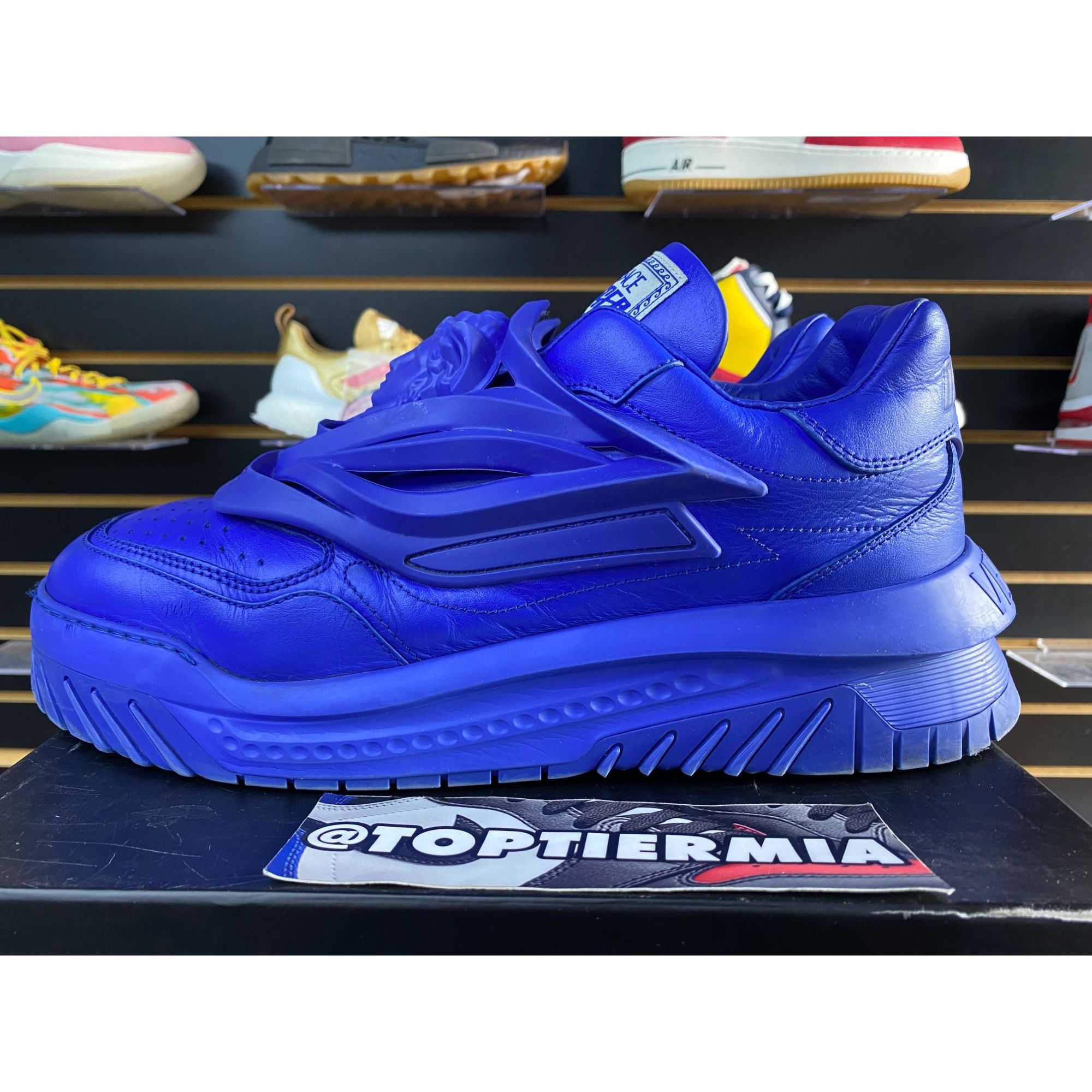 Versace VERSACE ODISSCA BLUE SZ 12 Size US 12 / EU 45 - 5 Thumbnail