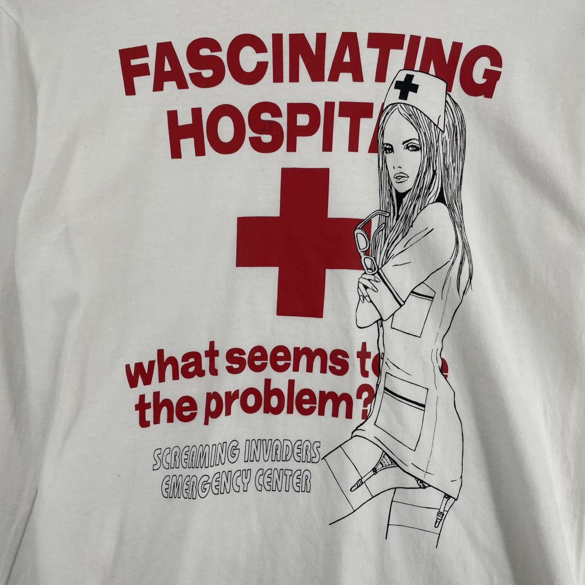 Japanese Brand Screaming Invaders Y2K Longsleeve Tee Size S / US 4 / IT 40 - 3 Thumbnail