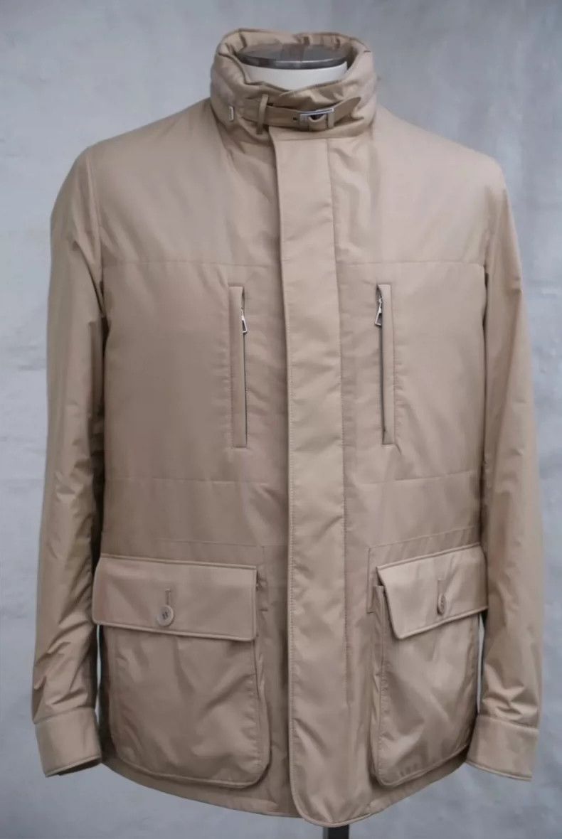 LORO PIANA Rare fur lined hunting jacket