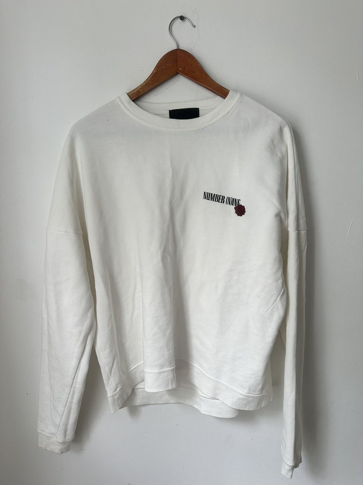Number (N)ine Number (N)ine Cropped Stamp Sweater Size US M / EU 48-50 / 2 - 2 Thumbnail