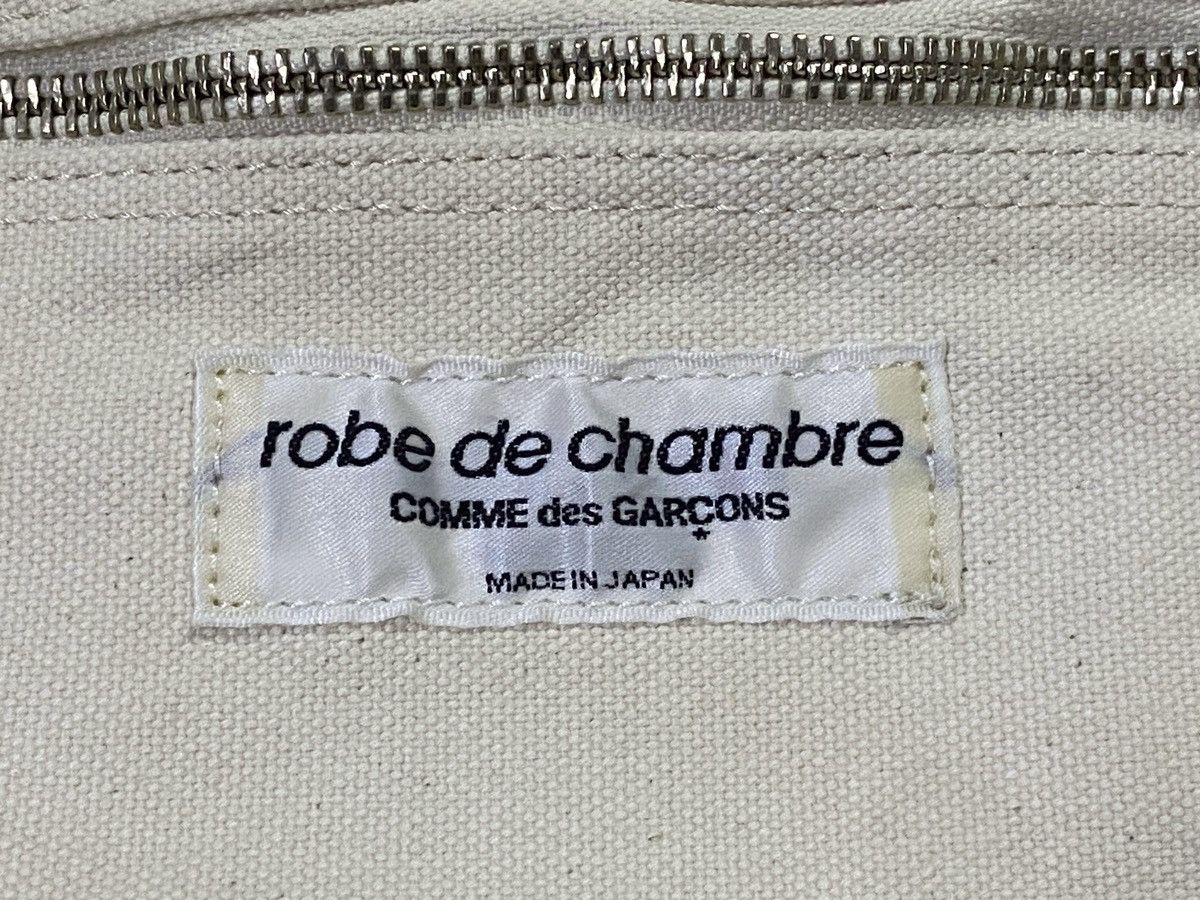 Comme des Garcons Rare‼️Robe De Chambre Comme Des Garçons Canvas Tote Bag Size ONE SIZE - 8 Thumbnail