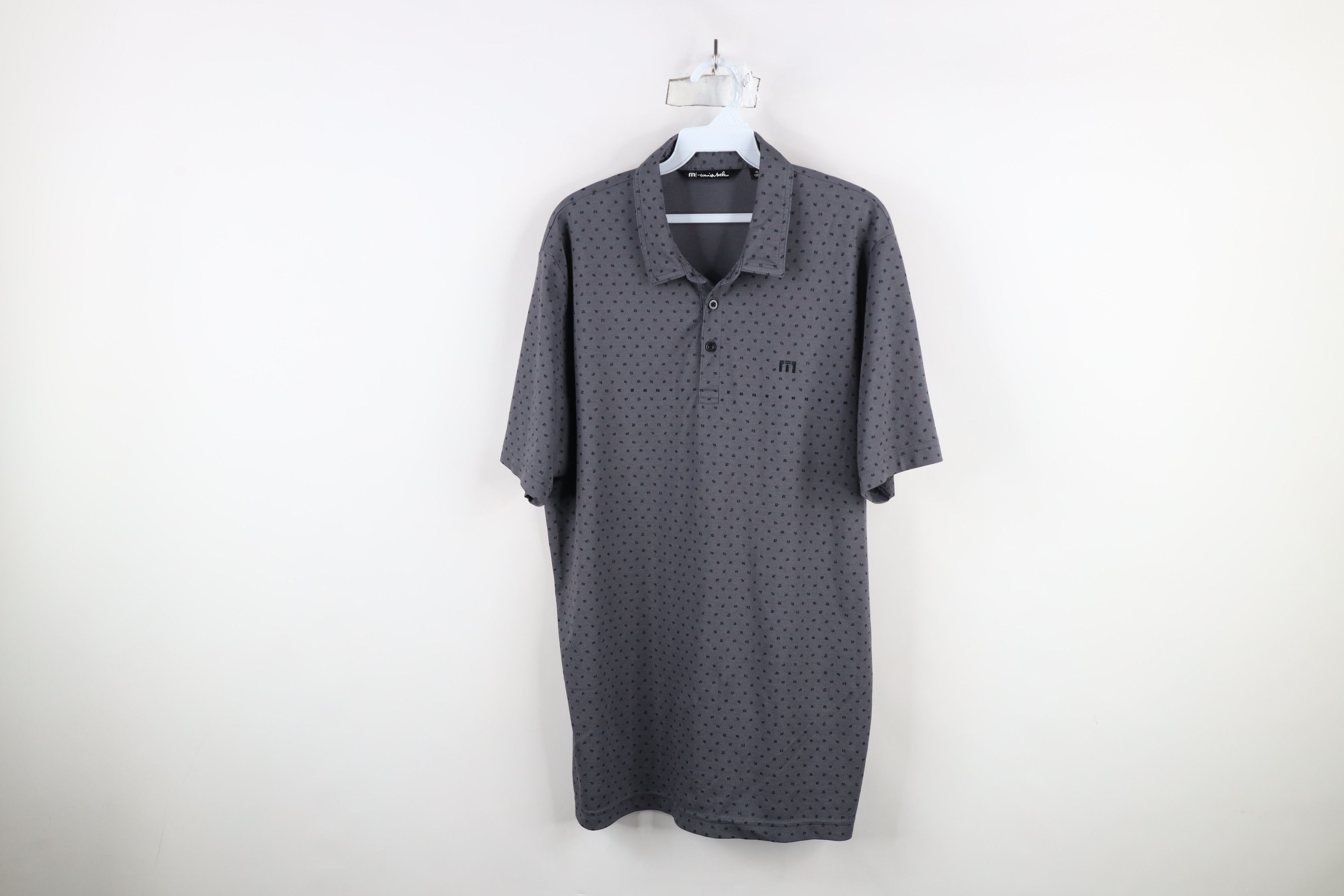 TravisMathew × Vintage Travis Mathew All Over Print Collared Golf Polo Shirt Size US XL / EU 56 / 4 - 1 Thumbnail