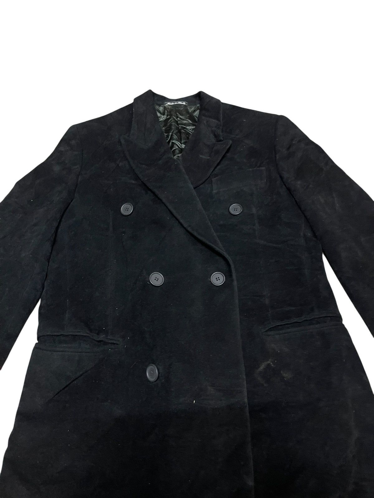 Giorgio Armani Vintage 80s Giorgio Armani Wool Cashgora Coat made in Italy Size US L / EU 52-54 / 3 - 2 Thumbnail
