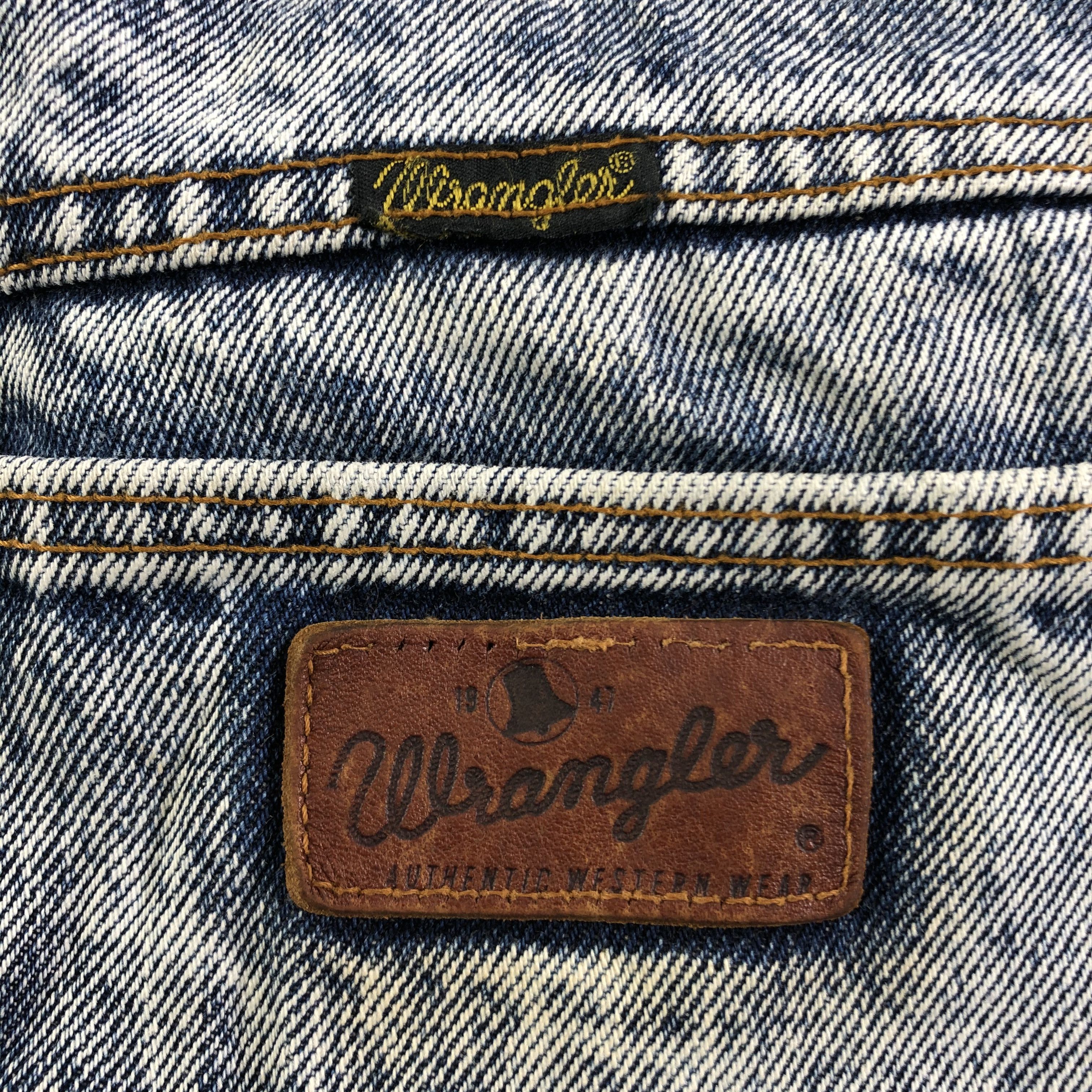 Vintage Vintage Wrangler Stone Wash Jeans KJ1978 Size US 30 / EU 46 - 5 Thumbnail